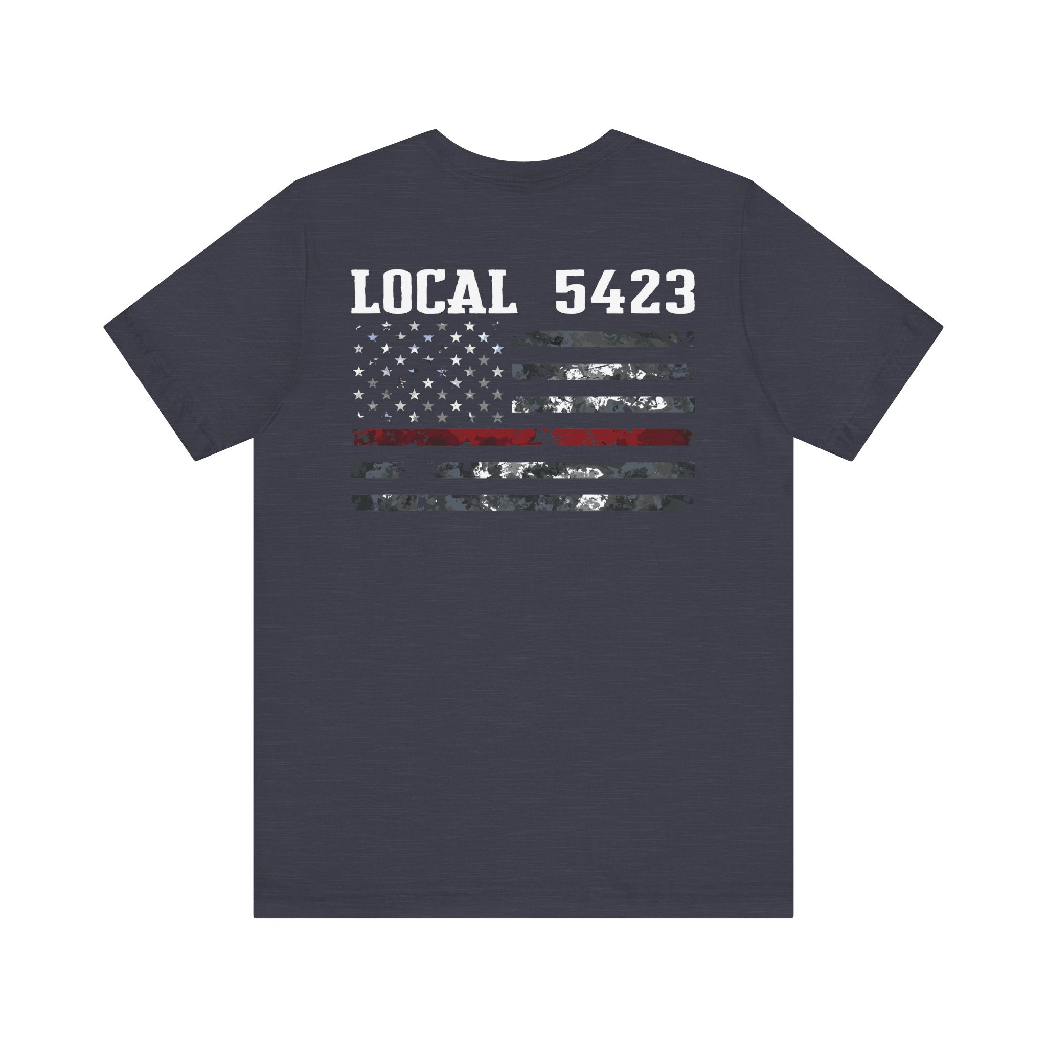 Manheim Township Local 5423 white - Bella+Canvas Soft Unisex Tee