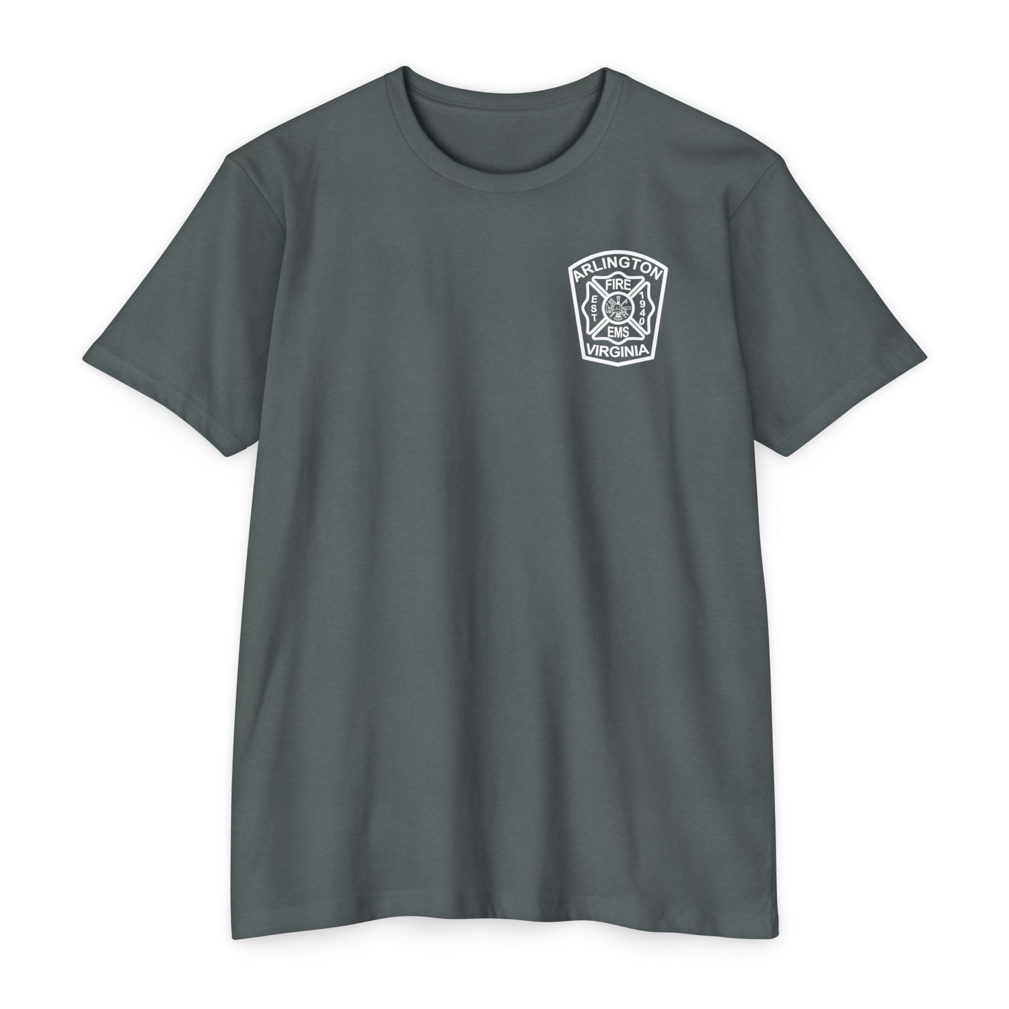 ACFD Firefighter - 60% cotton / 40% polyester Unisex CVC Jersey T-shirt