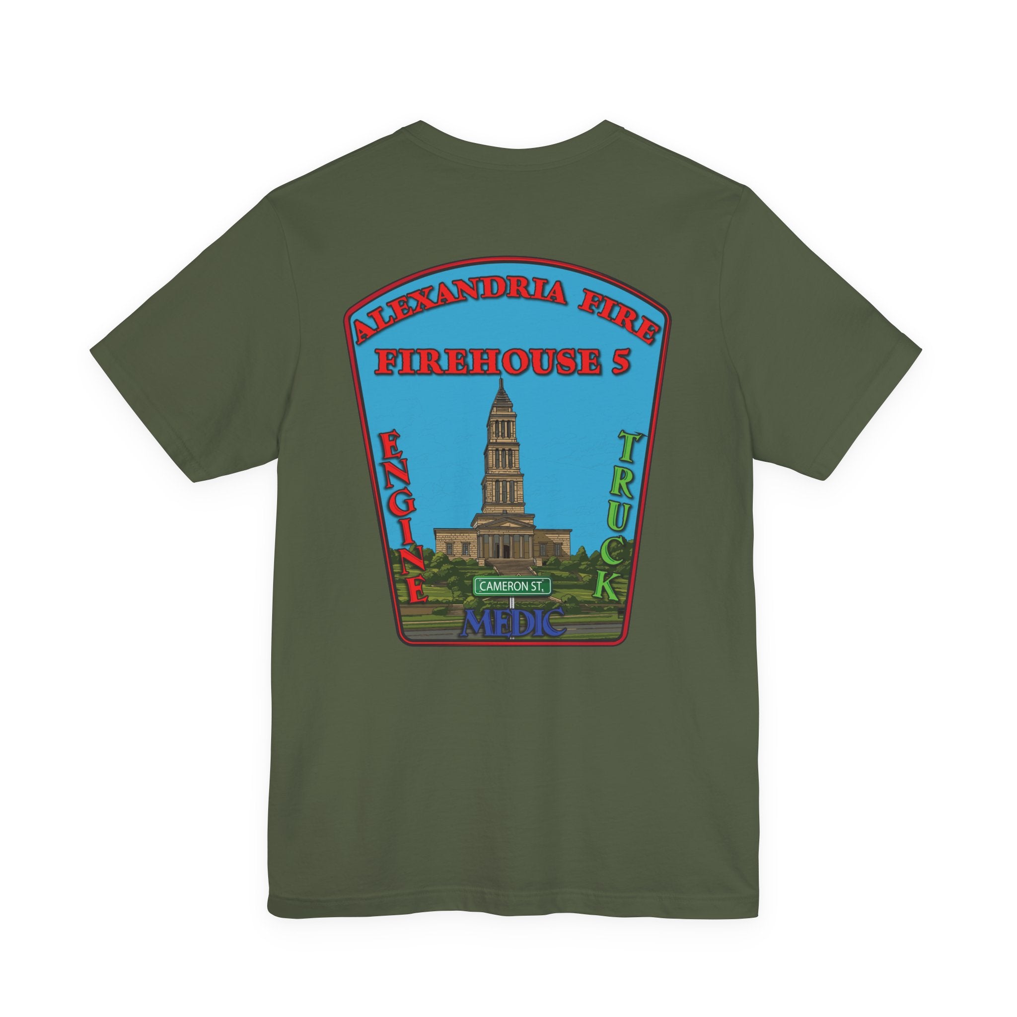 Alexandria Station 5 version 3 - Bella+Canvas Soft Unisex Tee