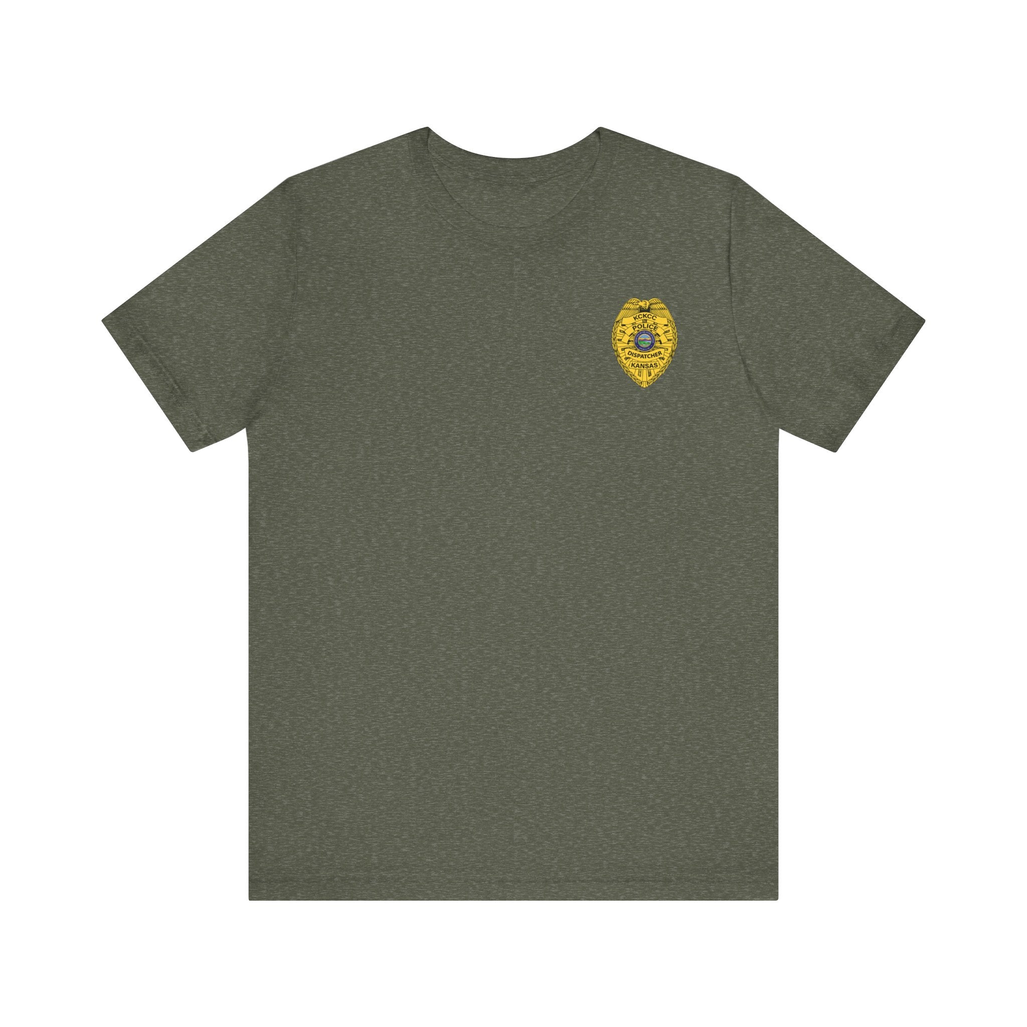 KCKCC Police Dispatcher - Unisex Jersey Short Sleeve Tee