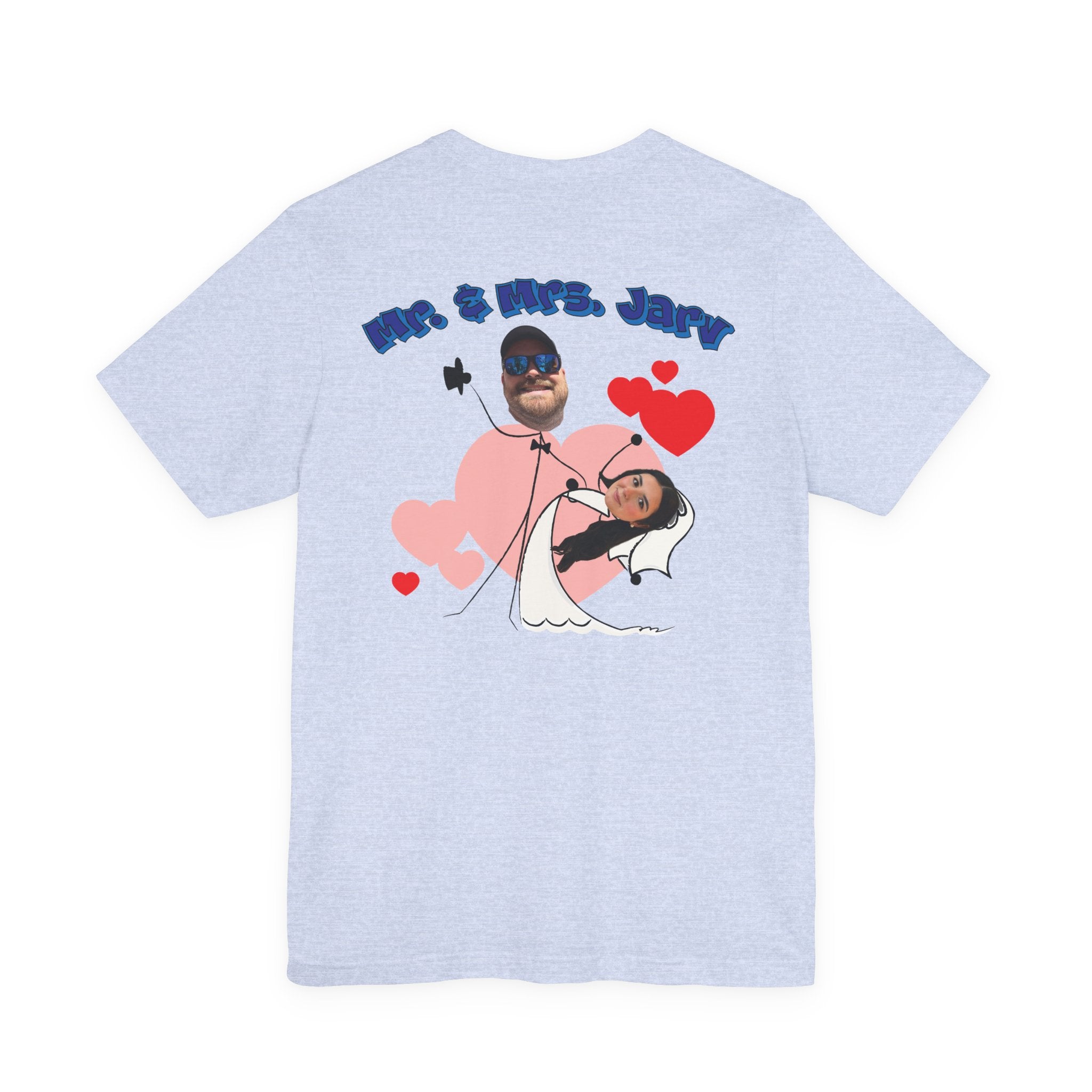 Mr. & Mrs. Jarv - Unisex Jersey Short Sleeve Tee