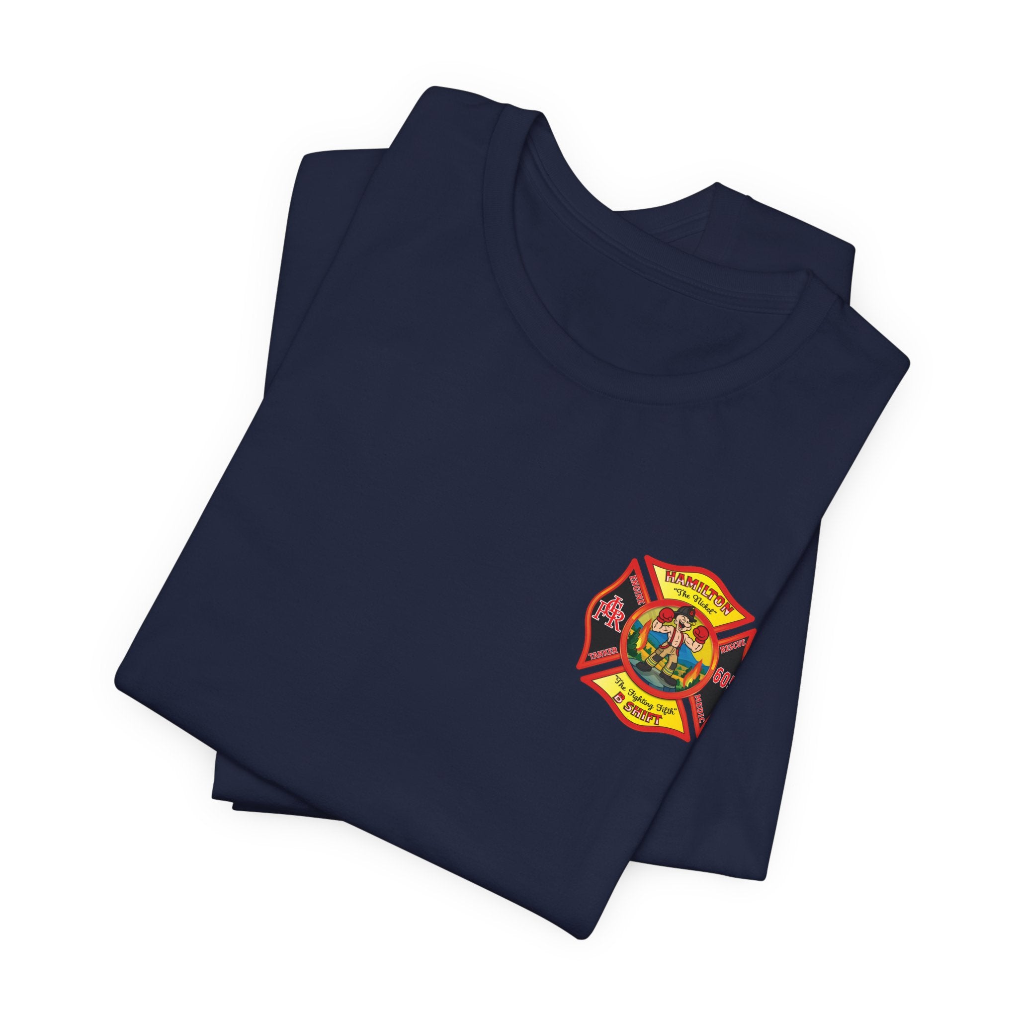 LCFR Hamilton Station 5 version 4 Nickel Back- Bella+Canvas Soft Unisex Tee