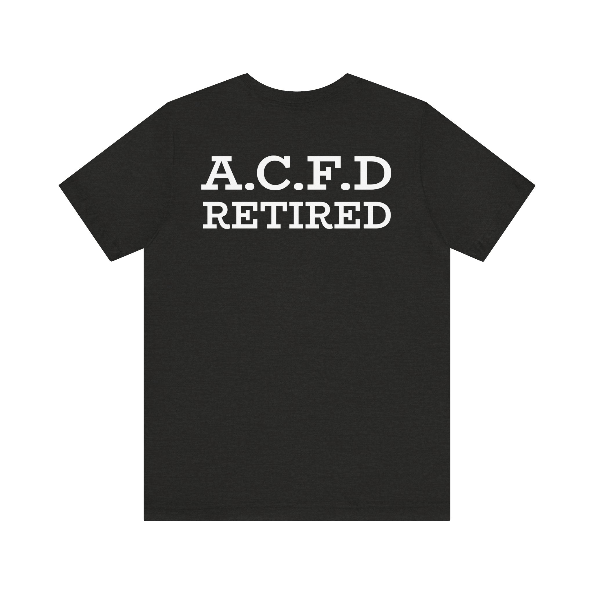 Arlington Retired patch - Bella+Canvas Soft Unisex Tee