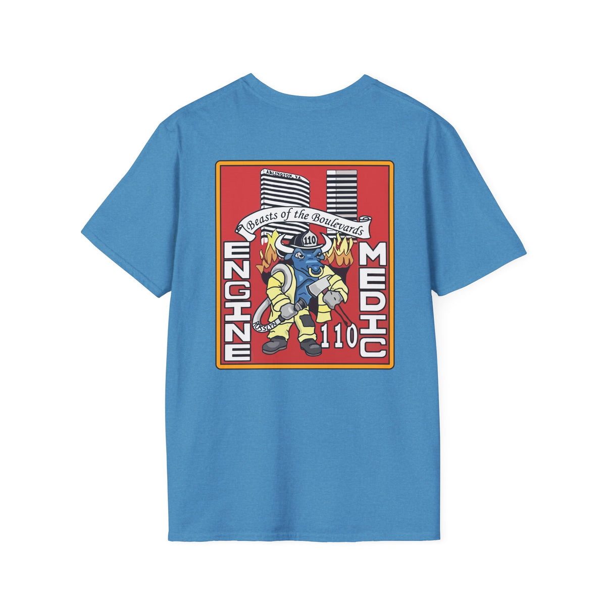 Arlington Station 10 Beast of Blvd - Gildan Soft Cotton Softstyle T-Shirt
