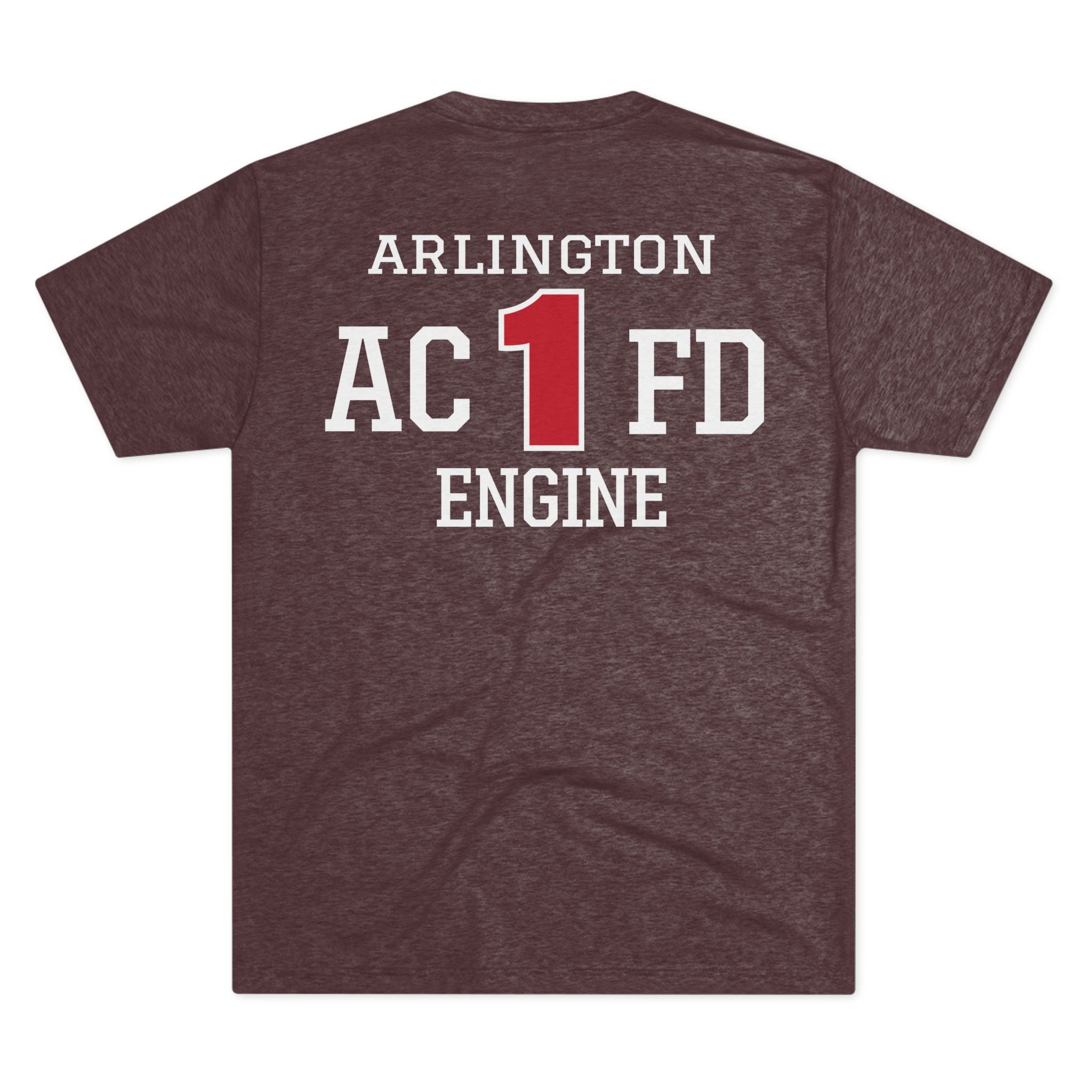 Arlington Engine 1 - NextLevel Tri-Blend Crew Tee