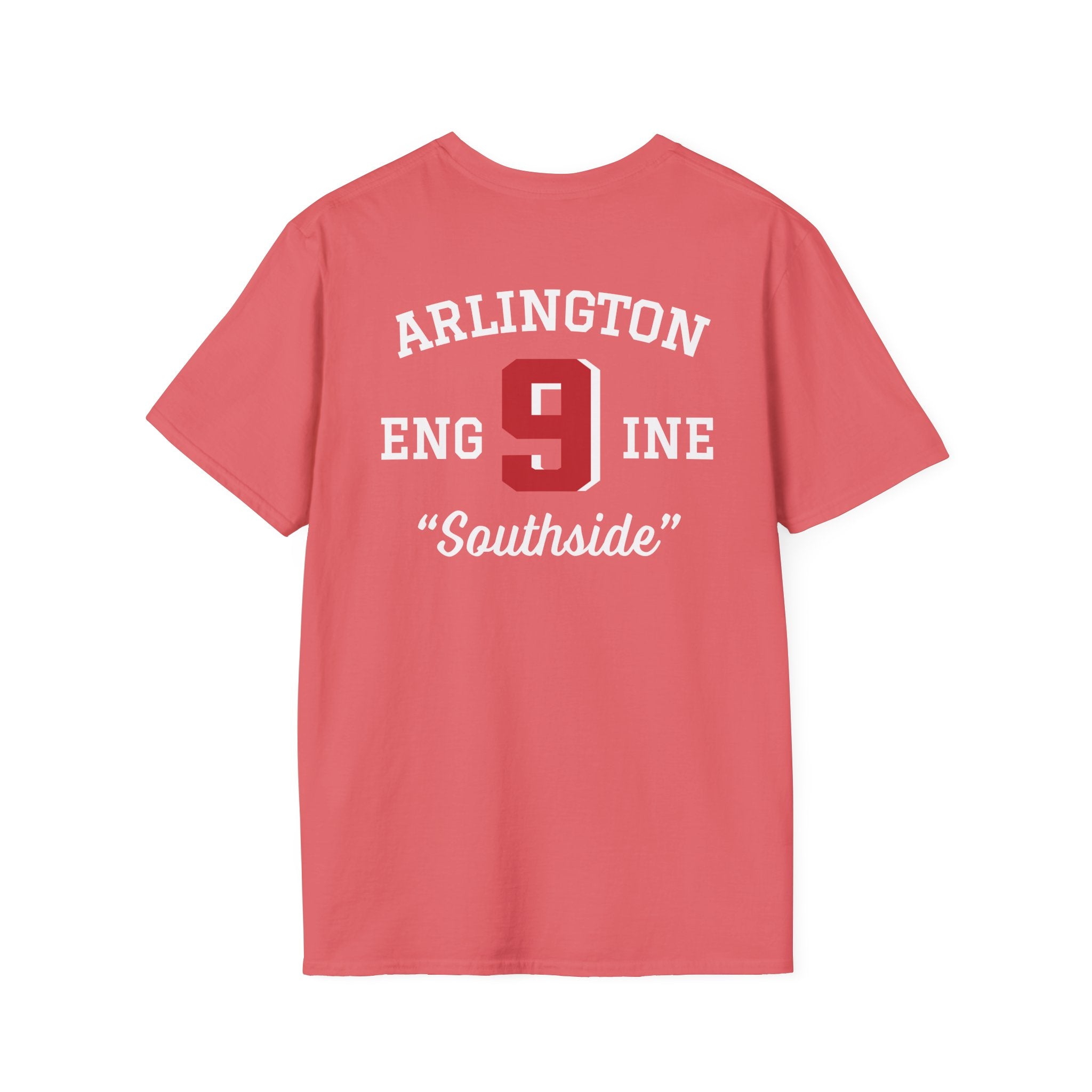 Station 9 Taz Front / FF Engine 9 back - Gildan Soft Cotton Softstyle T-Shirt