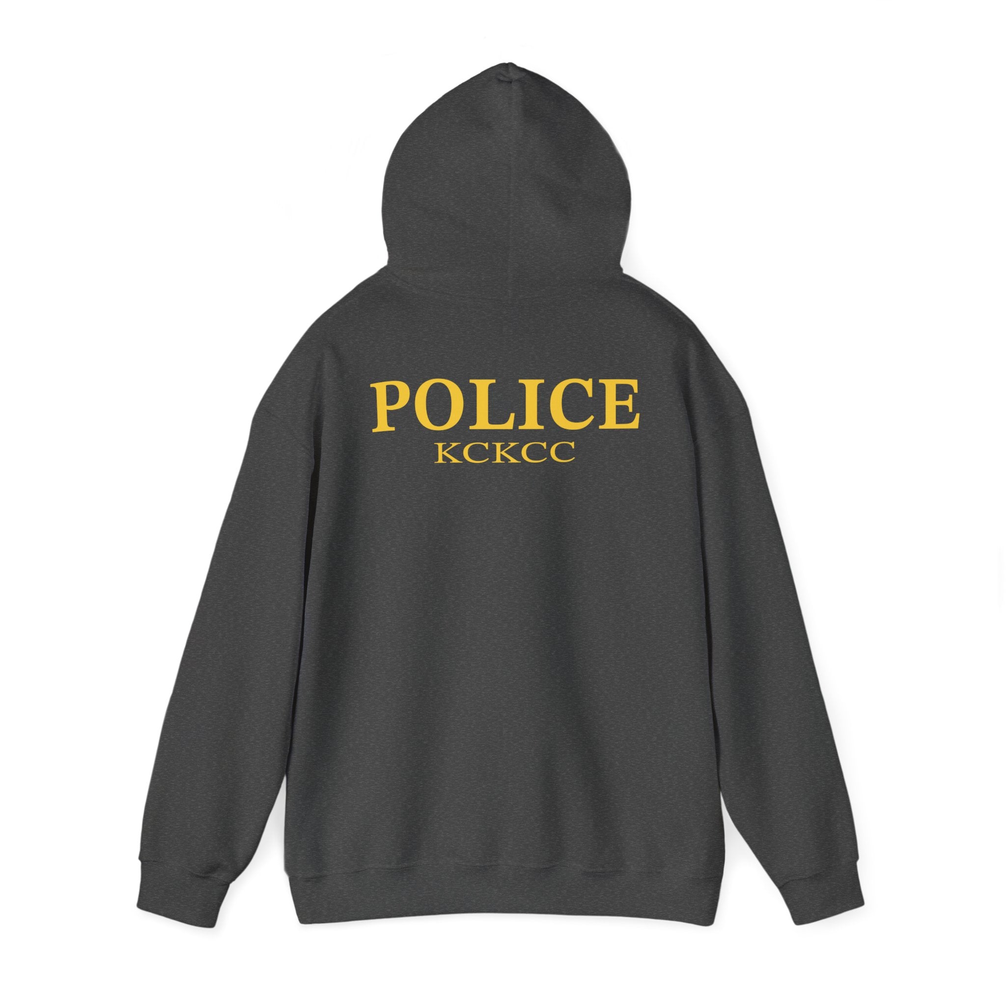 Kansas City College Police Officer Badge - Unisex Heavy Blend™ Hooded Sweatshirt
