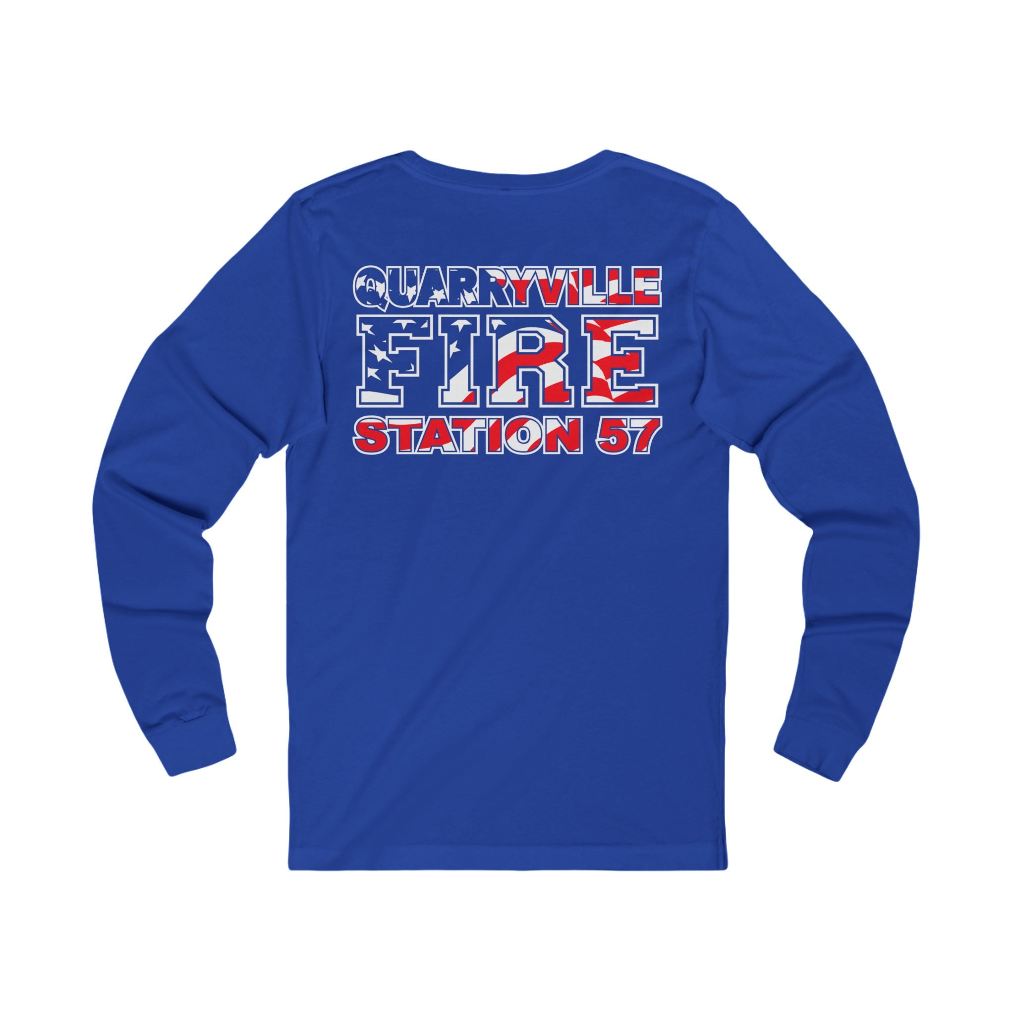 Quarryville PA Vol. Fire - Bella-Canvas Soft Jersey Cotton Long Sleeve Tee