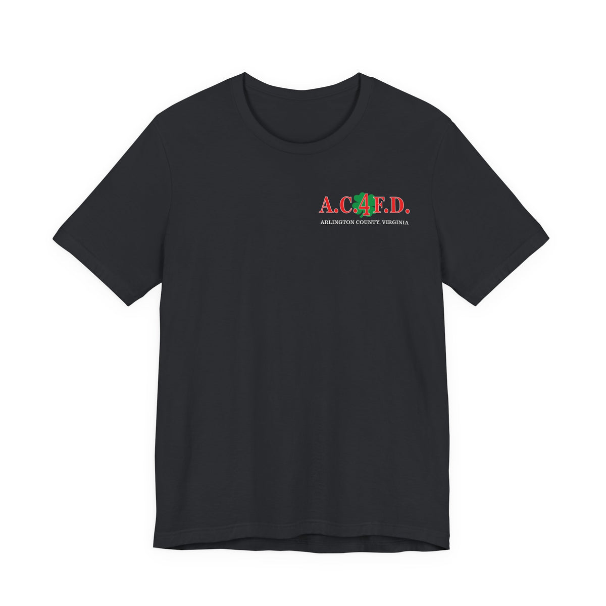 Station 4 Clover Back - Bella+Canvas Soft Unisex Tee