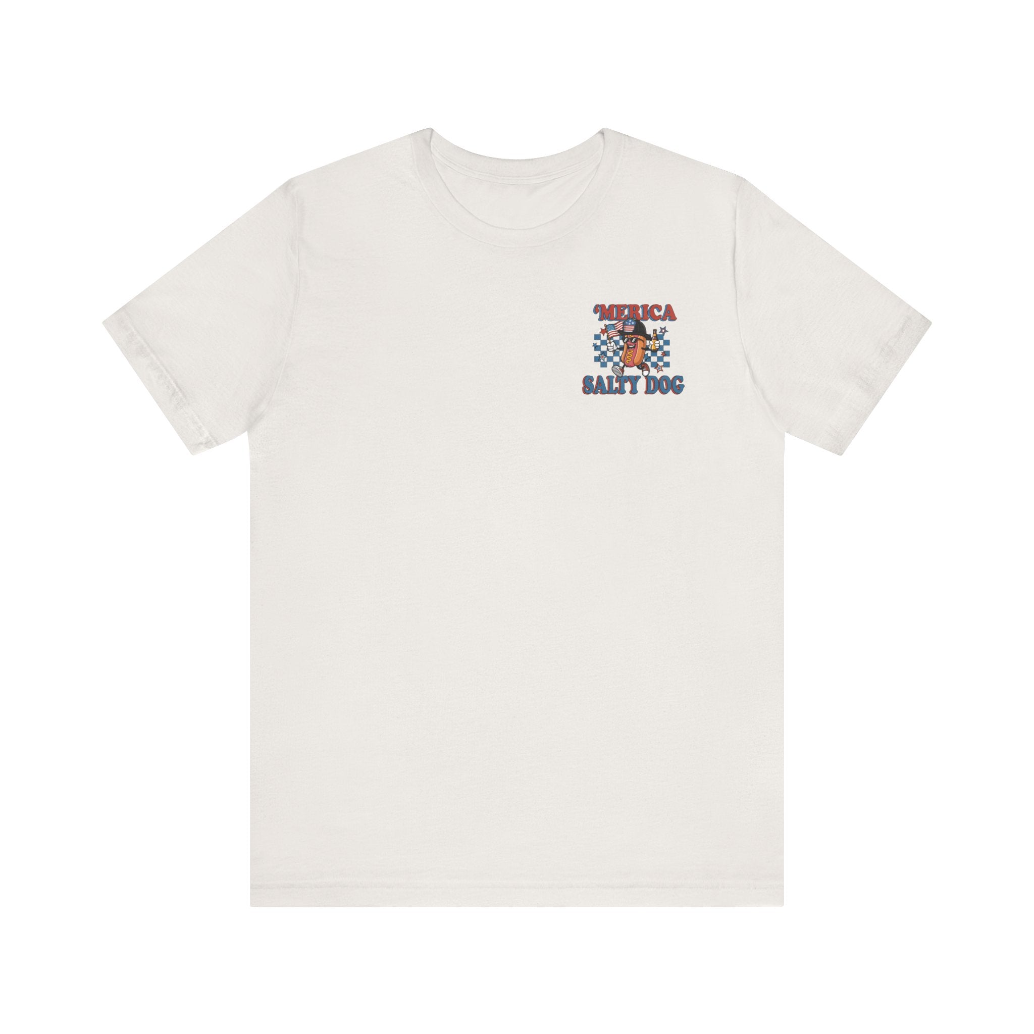 Salty Dog 'Merica Shirt - Bella-Canva Soft Jersey Short Sleeve Tee