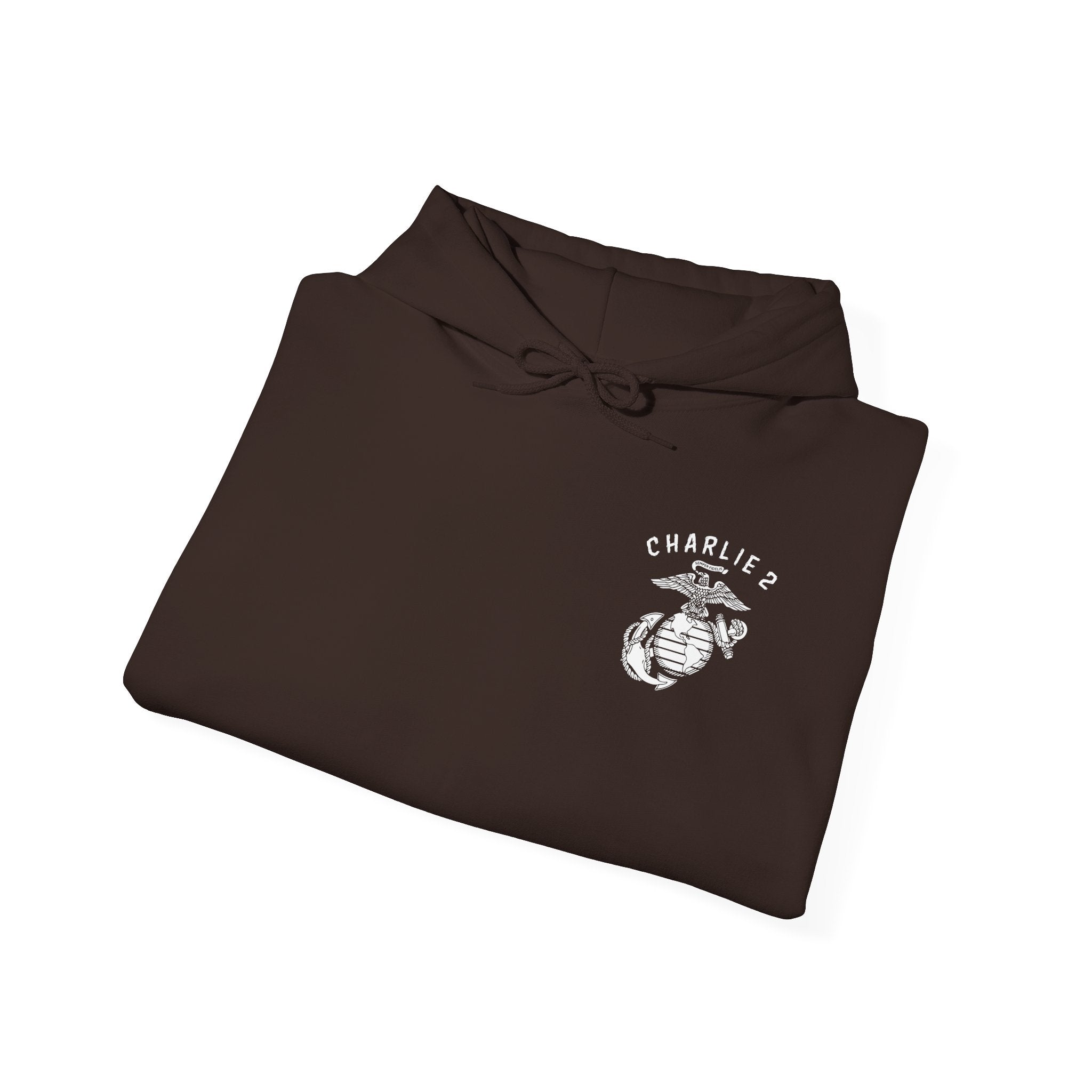 Charlie 2 Ronin (white Logo) - Gildan Heavy Blend™ Hooded Sweatshirt