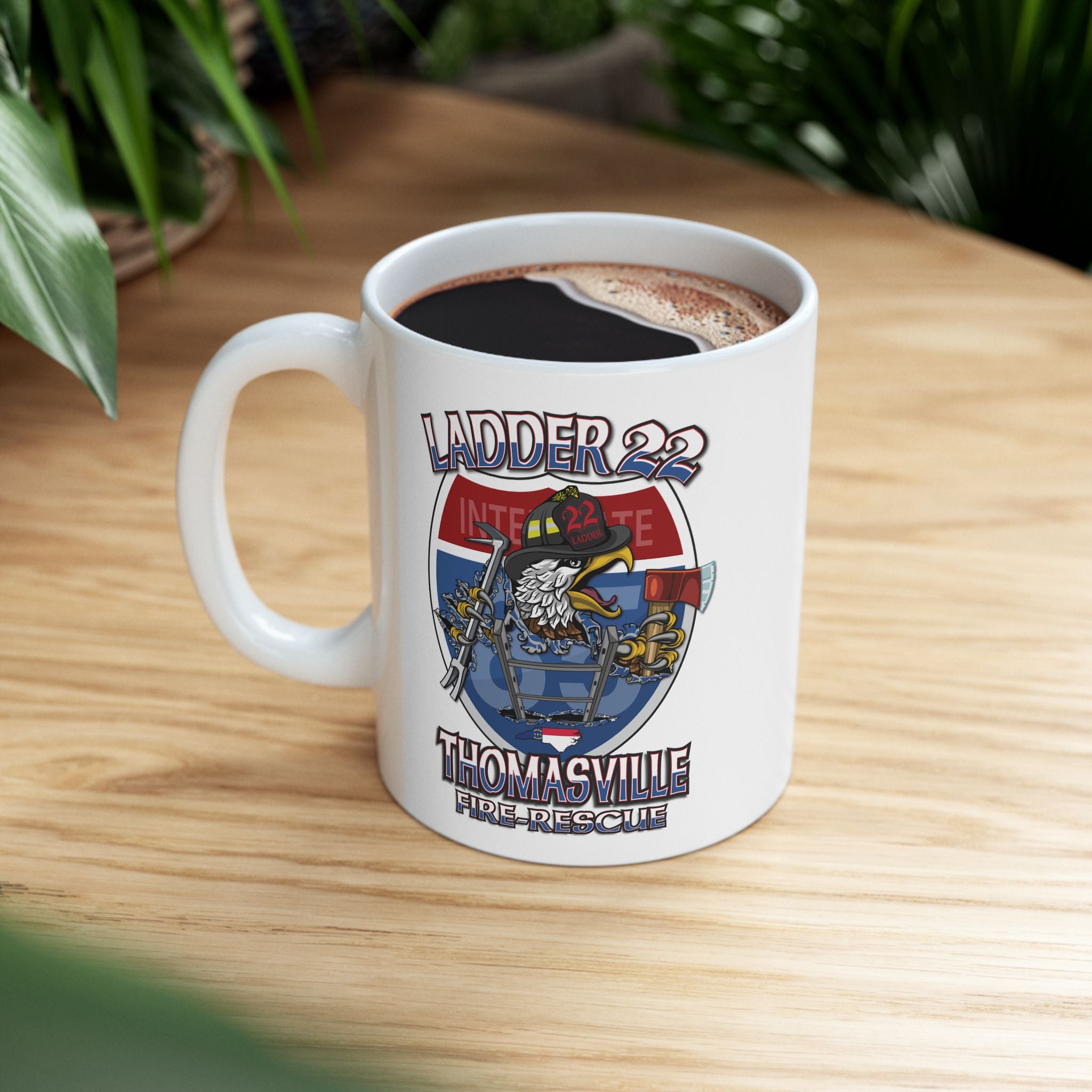 Thomasville NC Fire (version 2) - Mug, (11oz, 15oz)