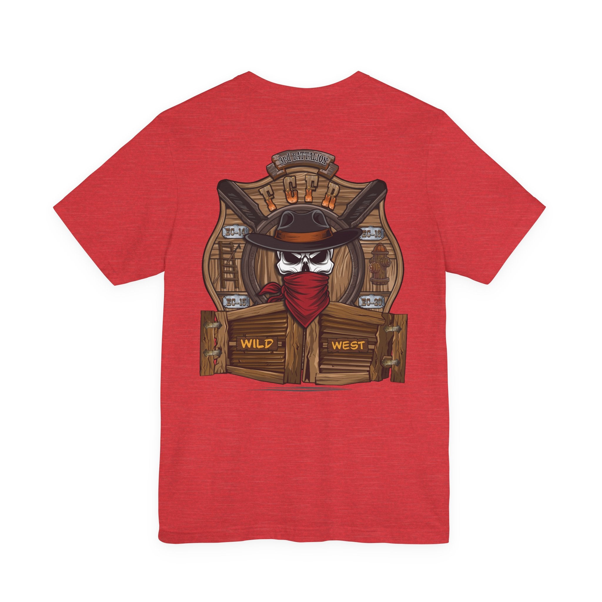 Frederick County VA Fire 3rd Battalion - Bella+Canvas Soft Unisex Tee