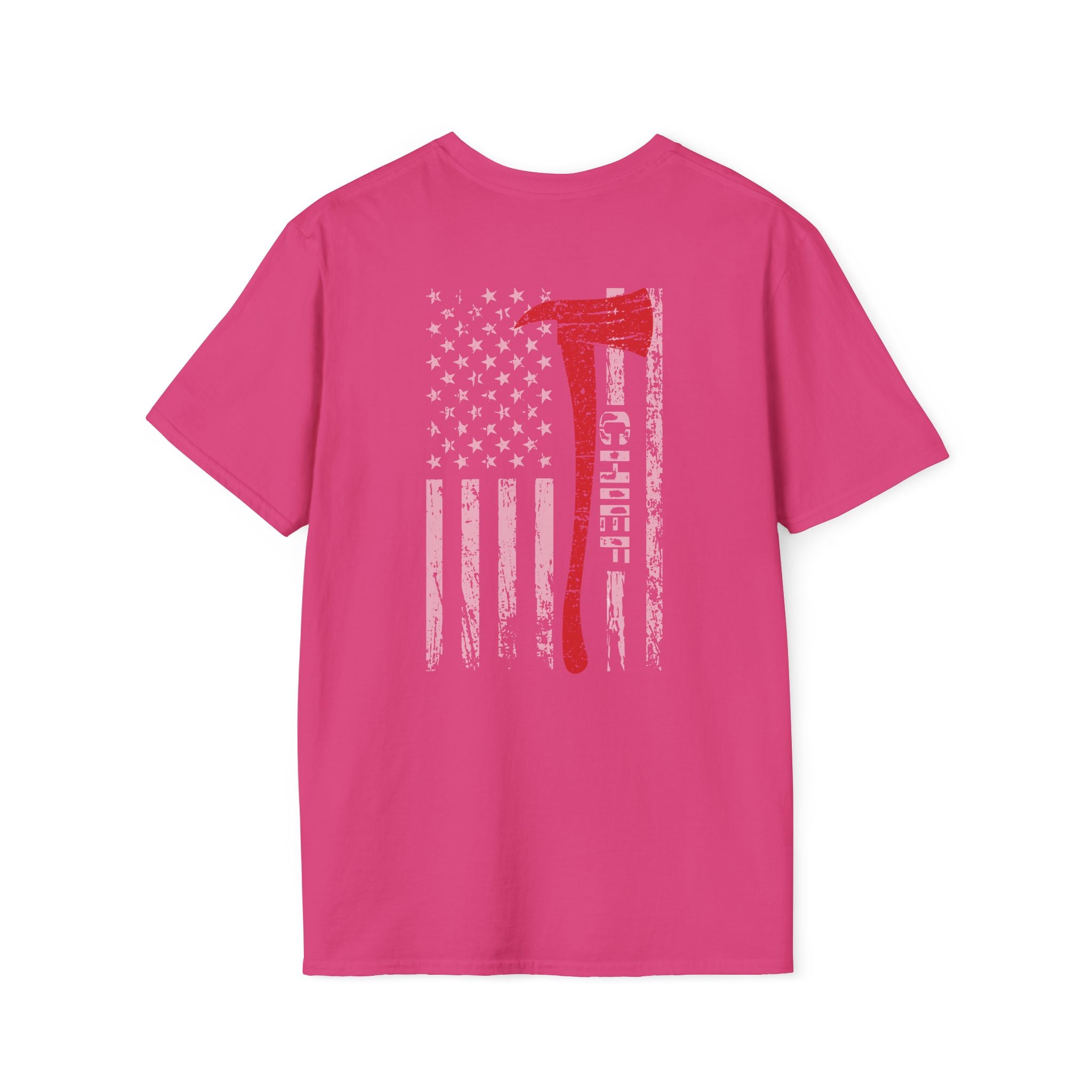Chief US Flag - Unisex Softstyle T-Shirt