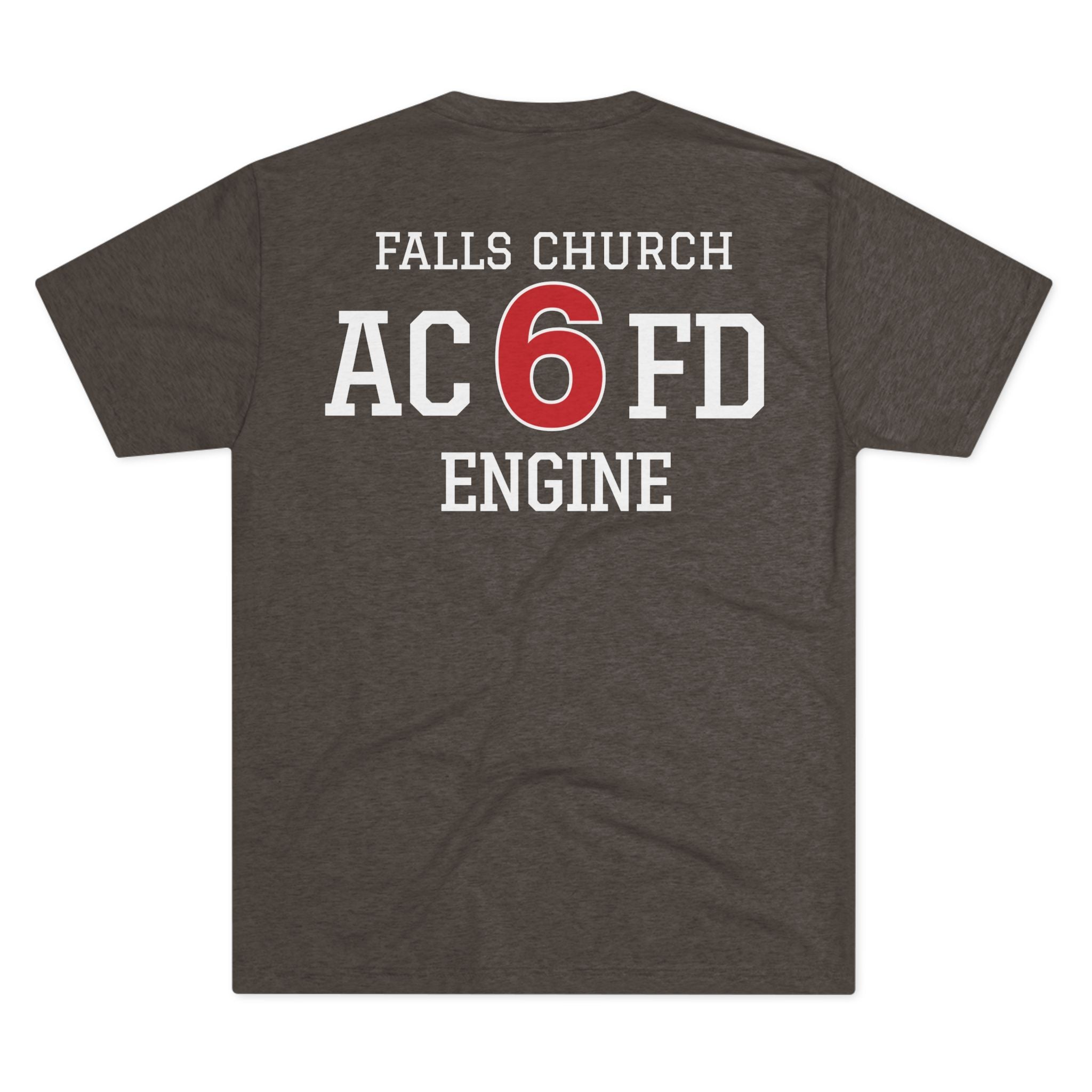 Engine 6 Falls Church - NextLevel Tri-Blend Crew Tee