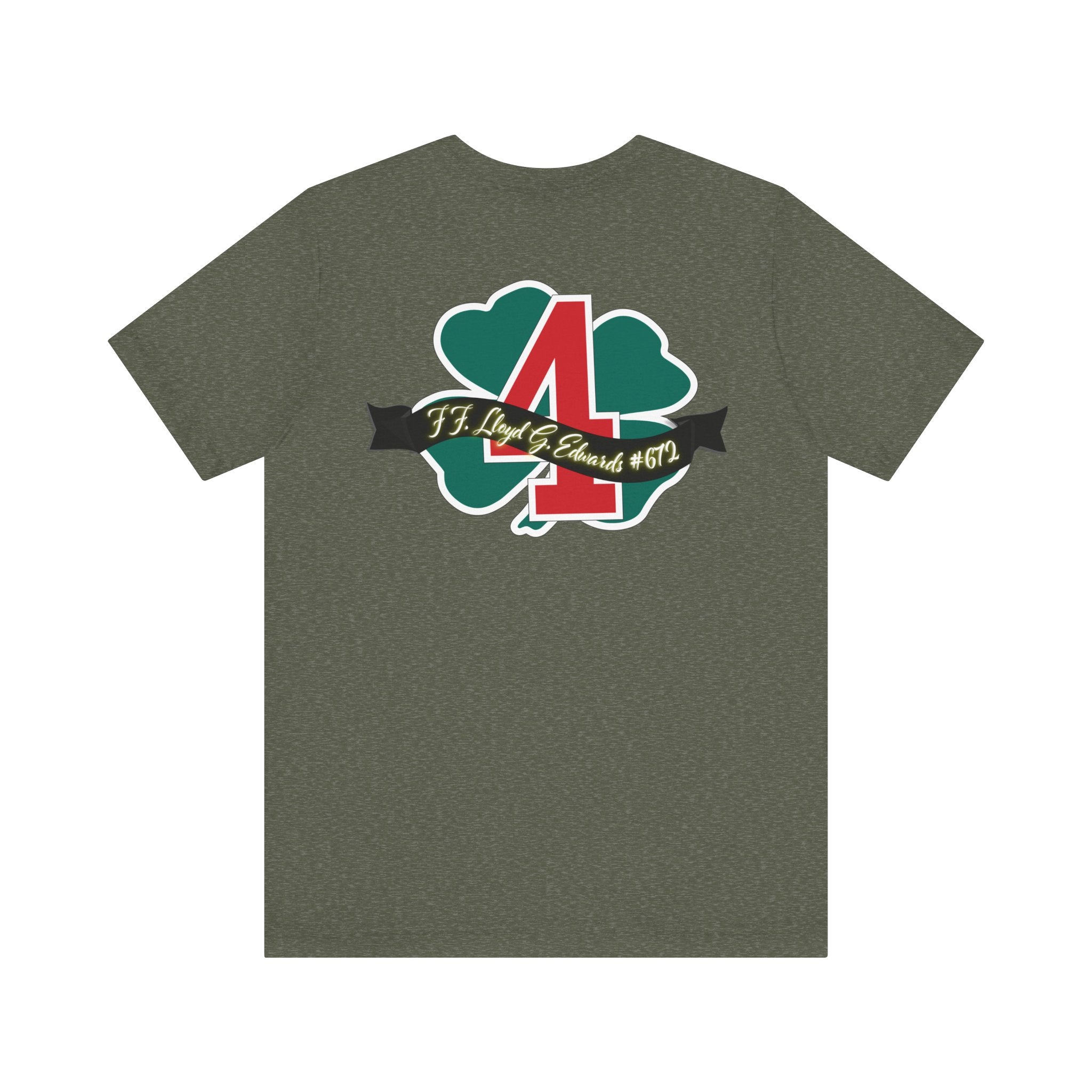 Lloyd Edwards Memorial Shirt  (Proceeds $8.49 per shirt  going to Local 2800 Benevolent Fund)- Unisex Jersey Short Sleeve Tee