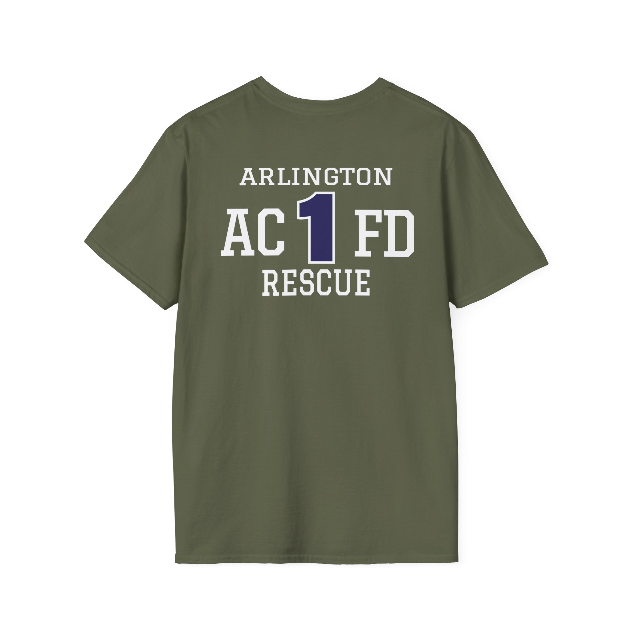 Arlington Rescue 1 - Gildan Soft Cotton Softstyle T-Shirt