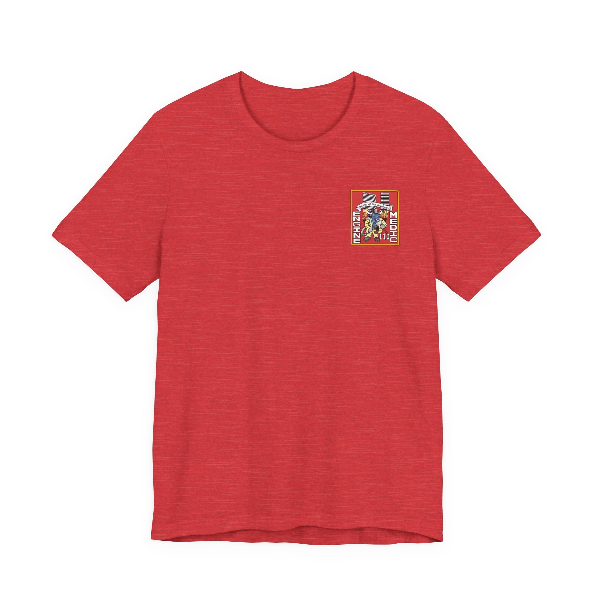 Station 10 Beast Front and Back - Bella+Canvas Soft Unisex Tee