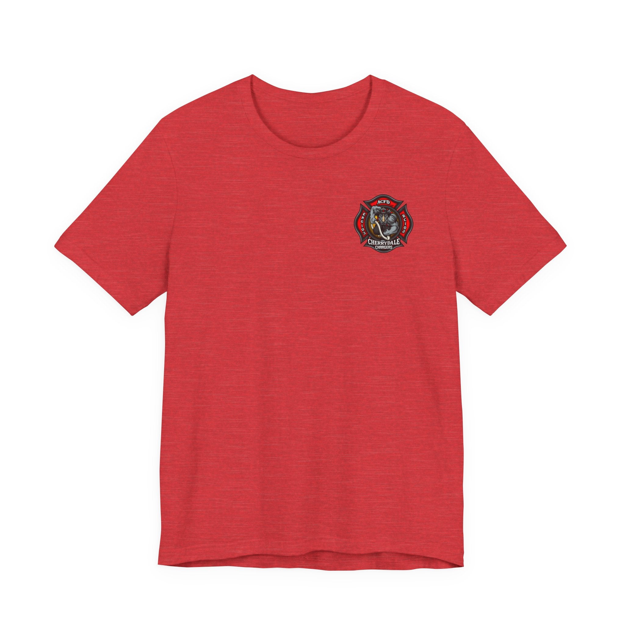 Station 3 Rhino Logo Officer - Bella+Canvas Soft Unisex Tee