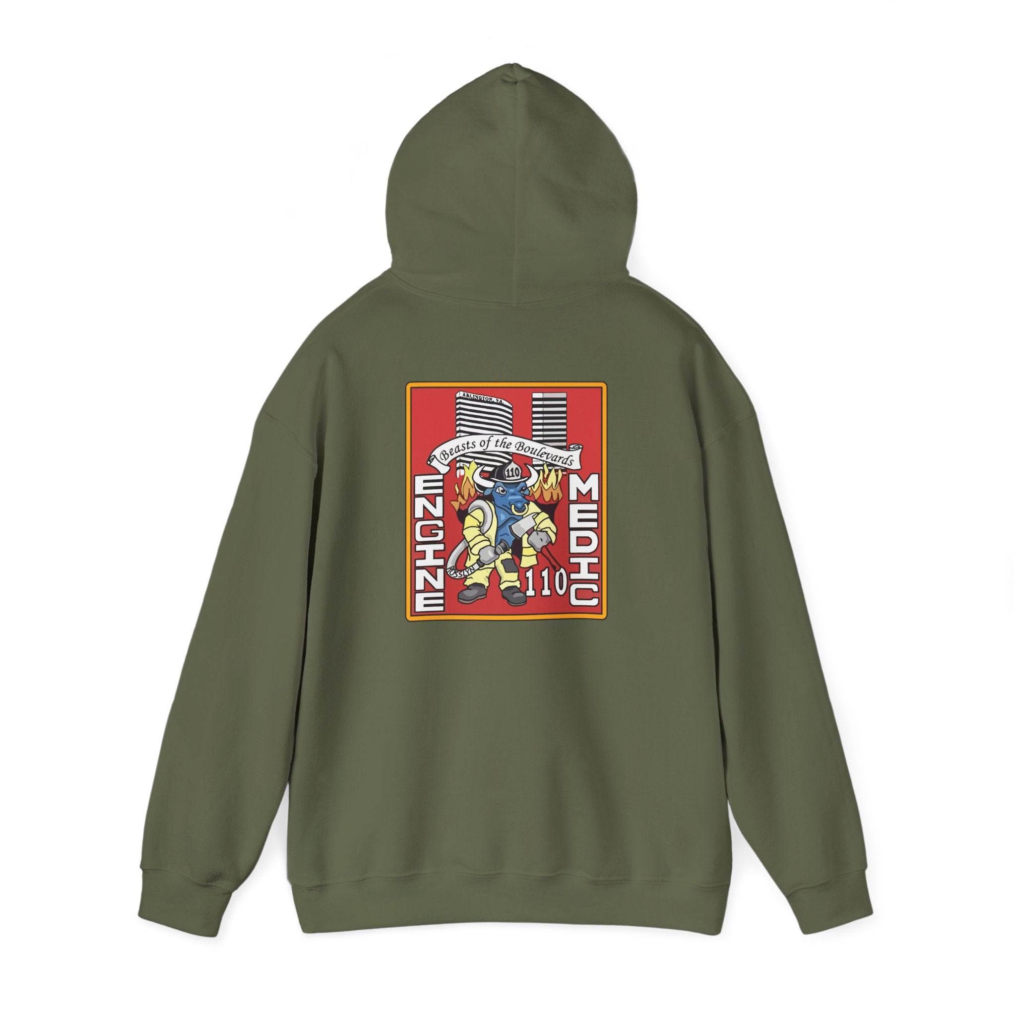 Arlington Station 10 Beast of Blvd - Gildan Heavy Blend™ Hooded Sweatshirt