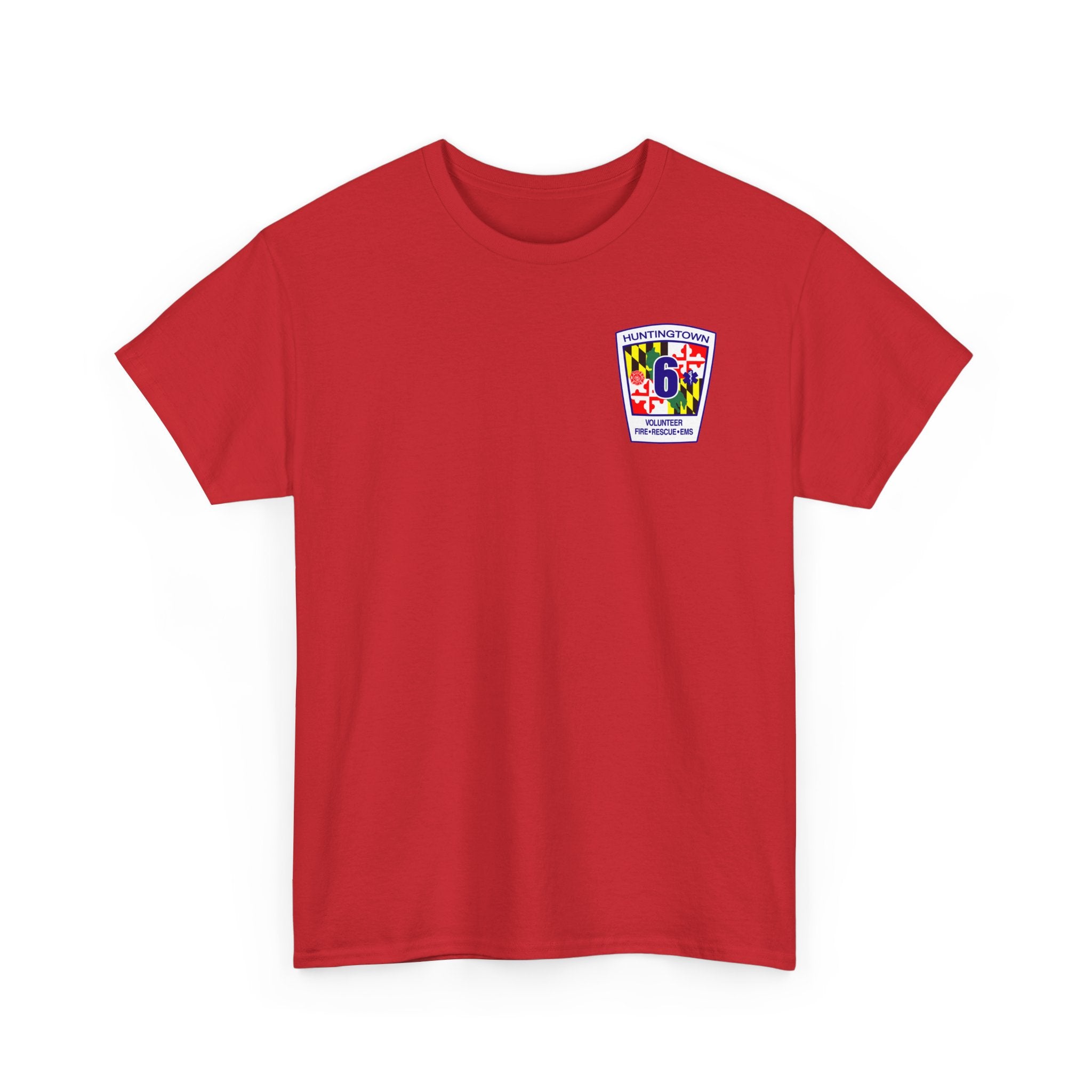 Huntingtown Vol. Fire Boat 6 - Heavy Cotton Unisex Tee