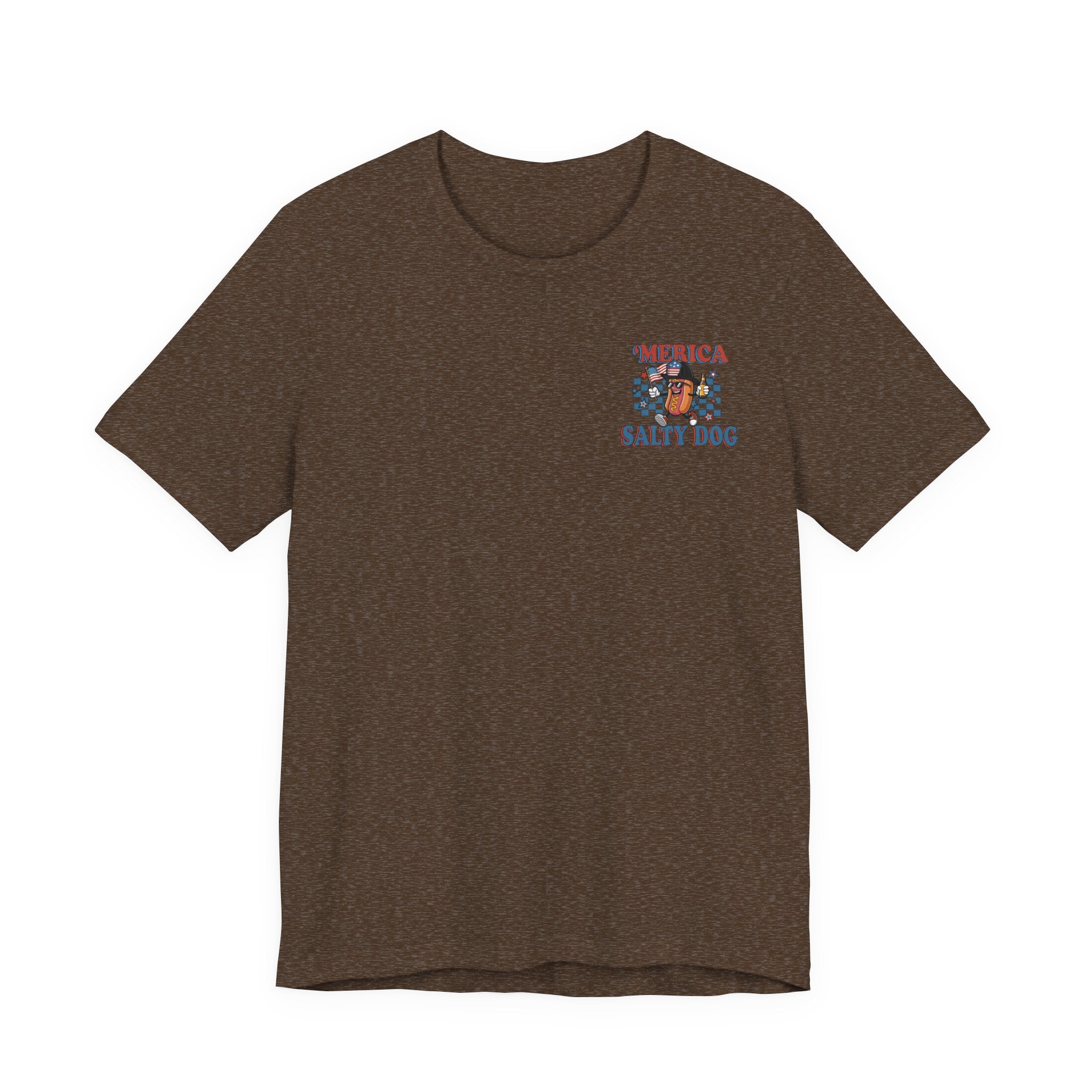 Salty Dog 'Merica Shirt - Bella-Canva Soft Jersey Short Sleeve Tee