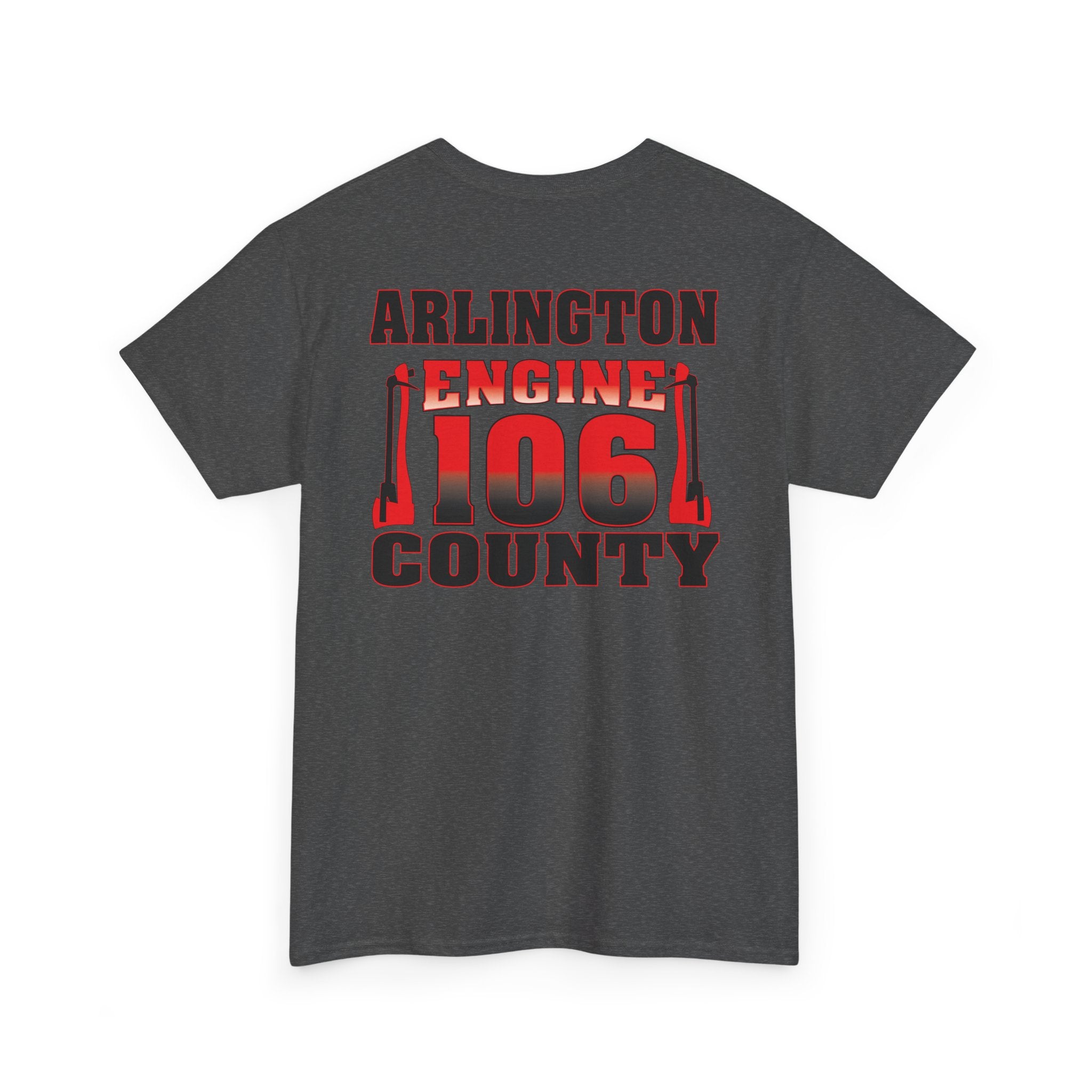 Station 6 Engine Arlington - Heavy Cotton Unisex Tee