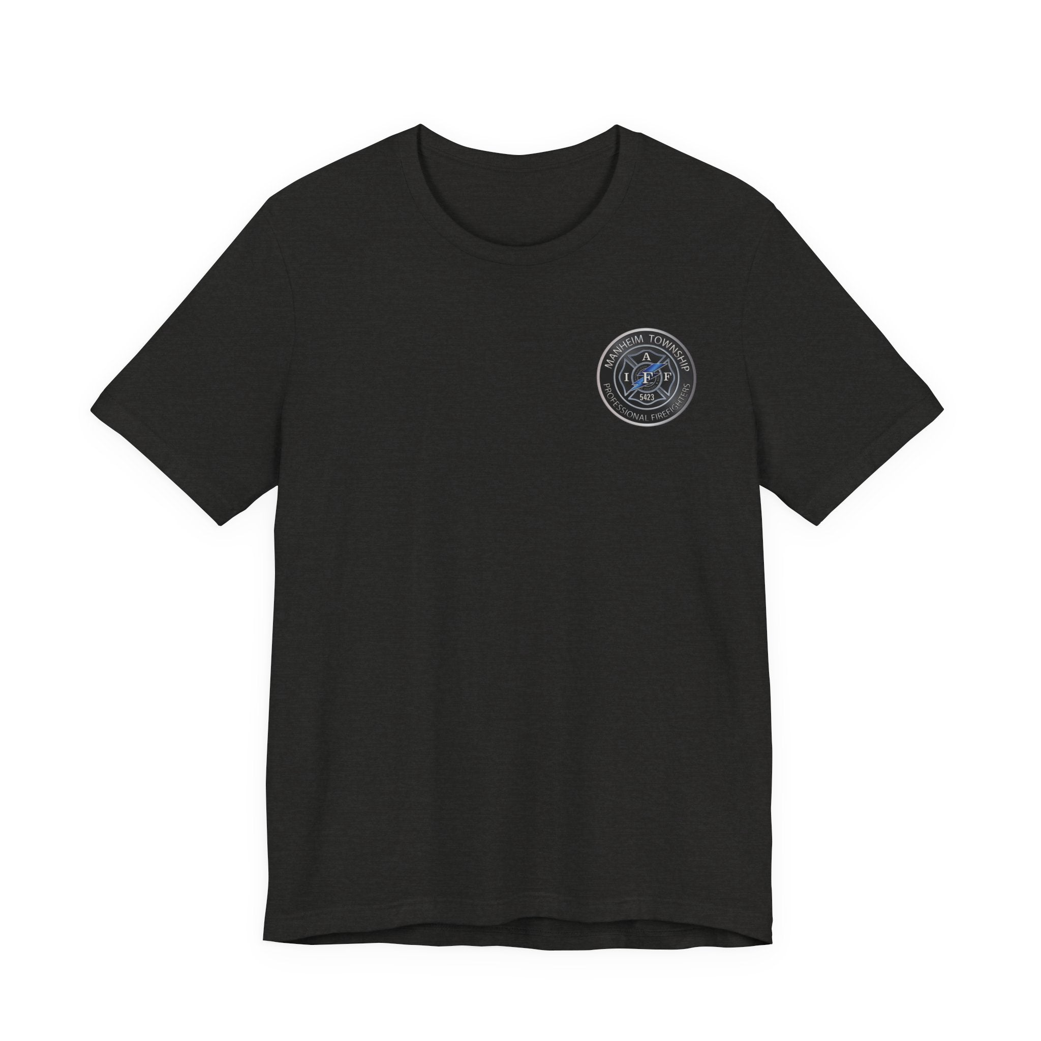 Manheim Township Local 5423 white - Bella+Canvas Soft Unisex Tee