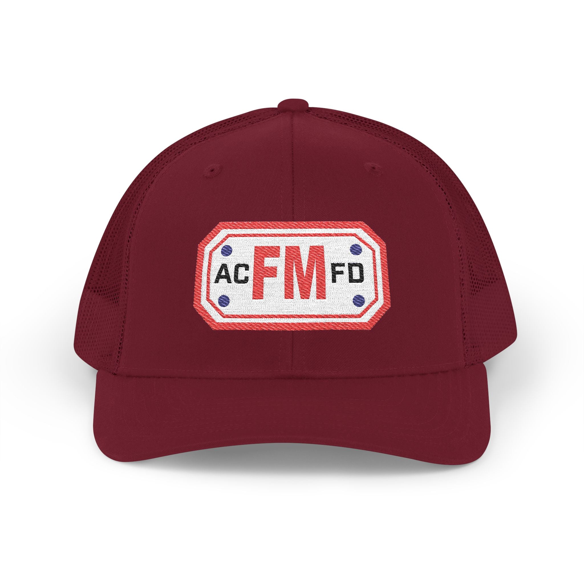 Arlington Fire Marshal Red - Snapback Trucker (Richardson 112 Style Hat)