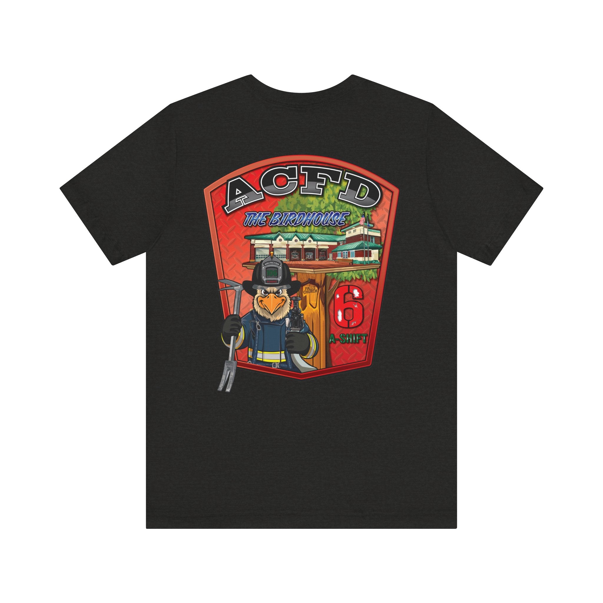 Arlington Station 6 A-Shift BirdHouse - Bella+Canvas Soft Unisex Tee
