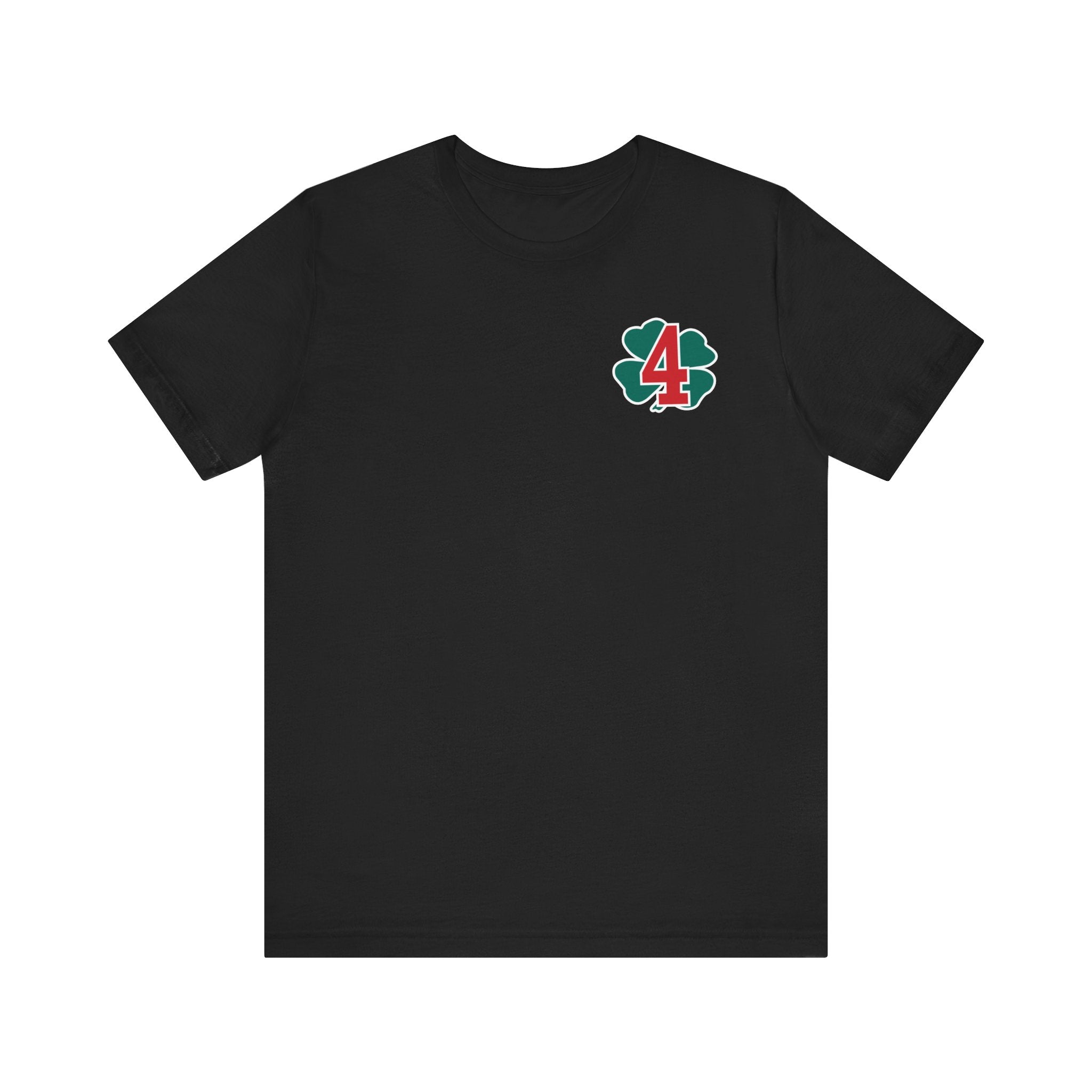 Station 4 RatPack on Back Clover Front - Bella+Canvas Soft Unisex Tee