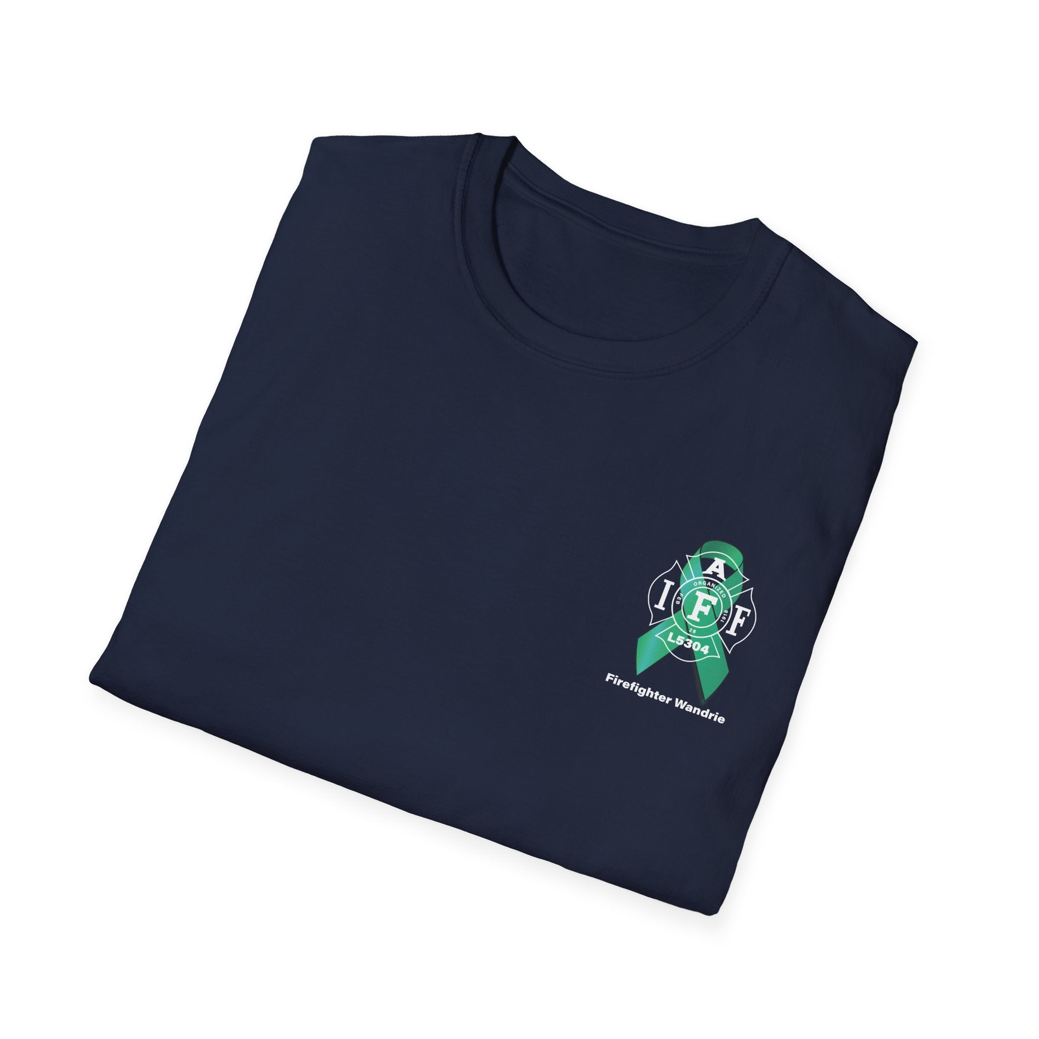 Clark County Firefighter Wandrie Support - Gildan Soft Cotton Softstyle T-Shirt