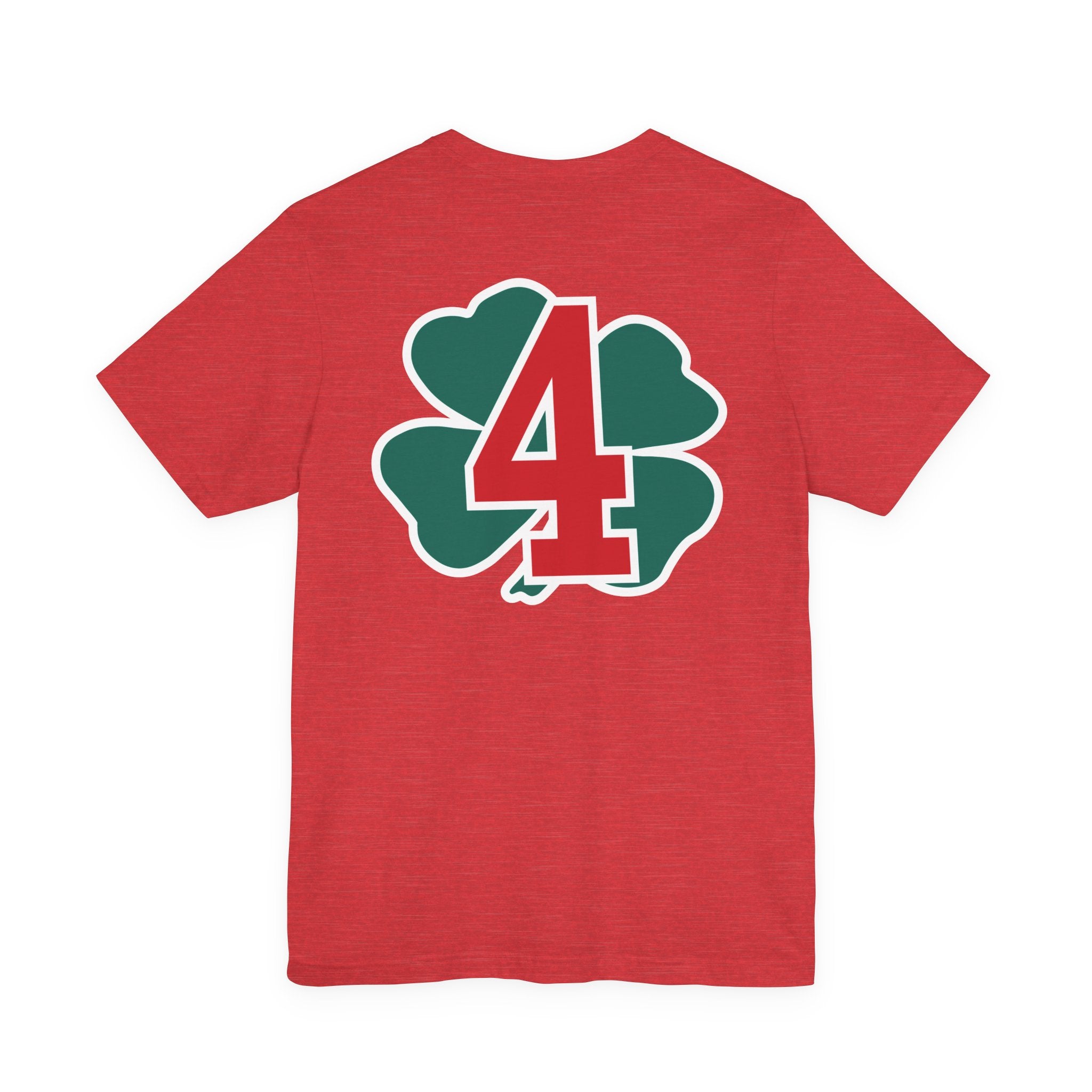Station 4 Clover Back - Bella+Canvas Soft Unisex Tee