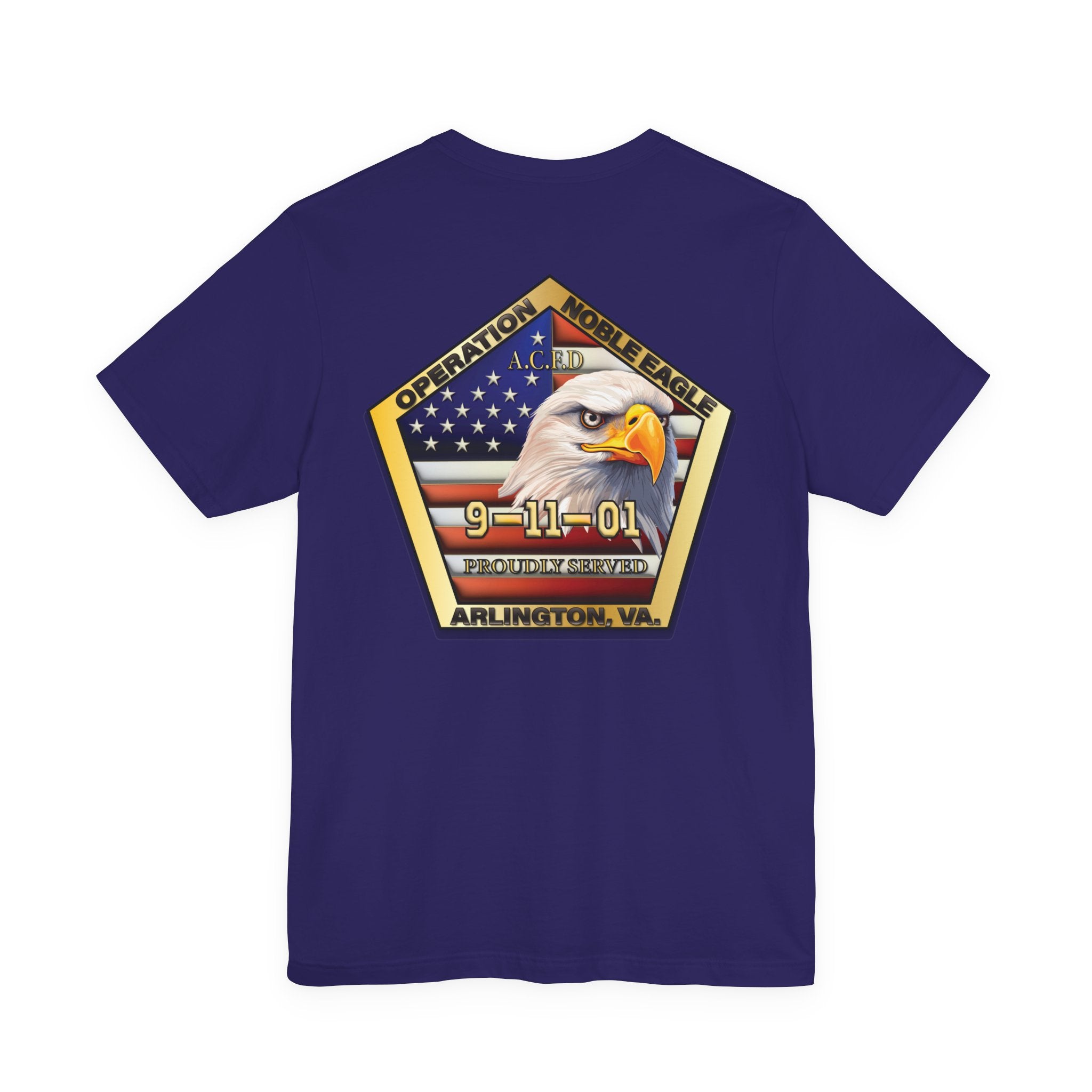 Operation Noble Eagle/Old Arlington Patch - Bella+Canvas Soft Unisex Tee