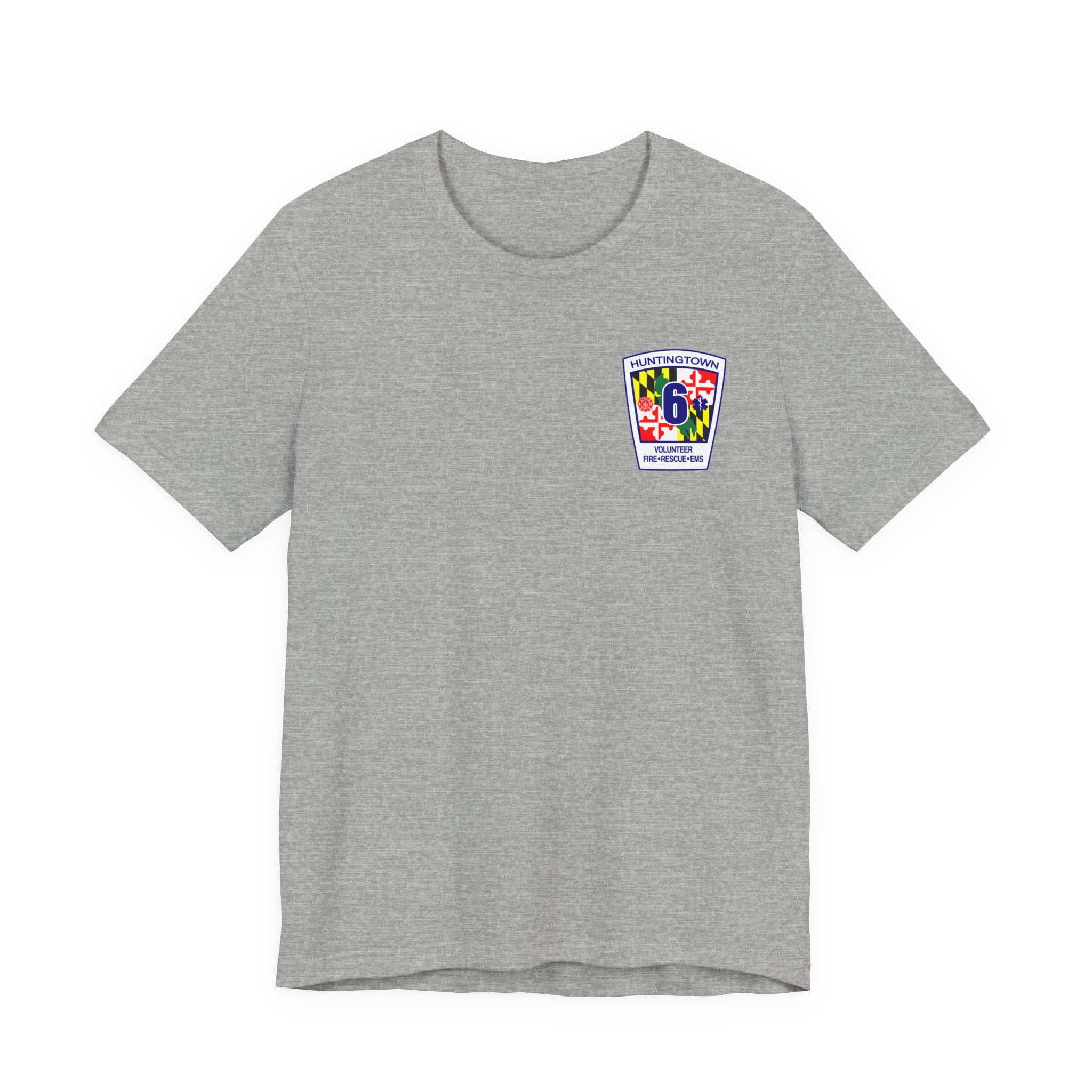 Huntingtown Vol. Fire Boat 6 - Bella+Canvas Soft Unisex Tee