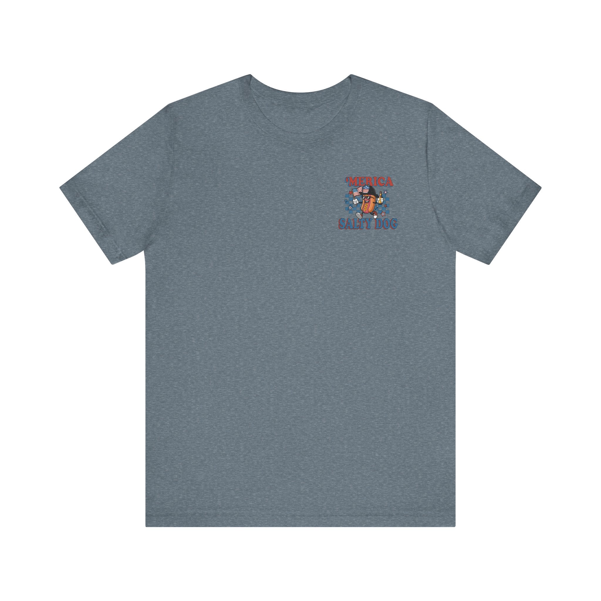 Salty Dog 'Merica Shirt - Bella-Canva Soft Jersey Short Sleeve Tee