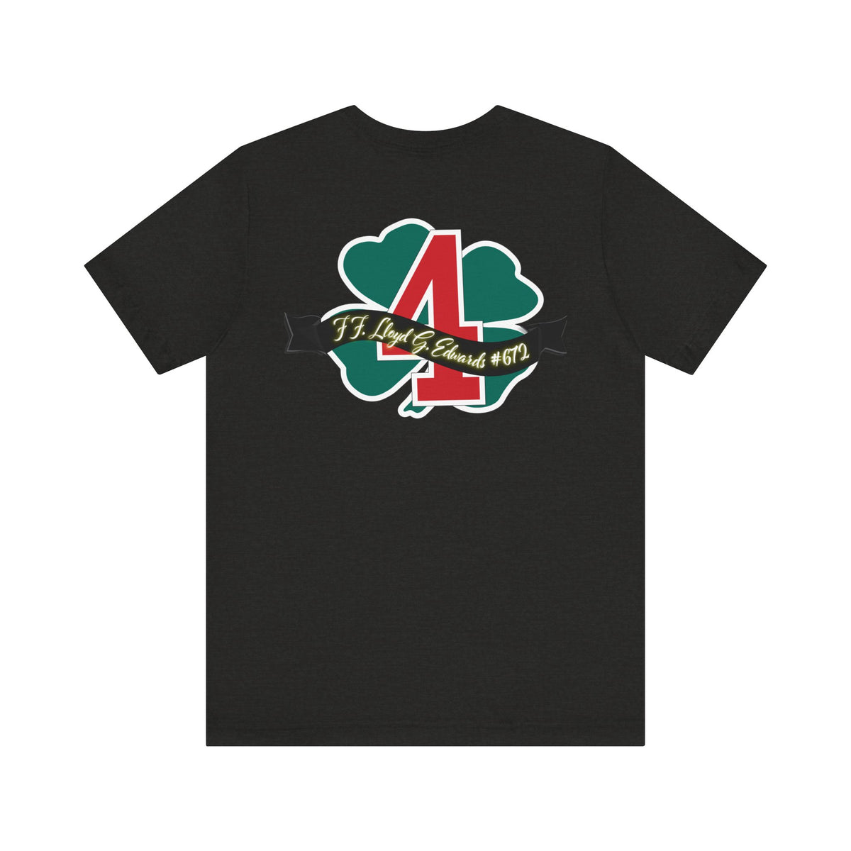 Clover Lloyd Edwards Memorial Shirt  - Unisex Jersey Short Sleeve Tee