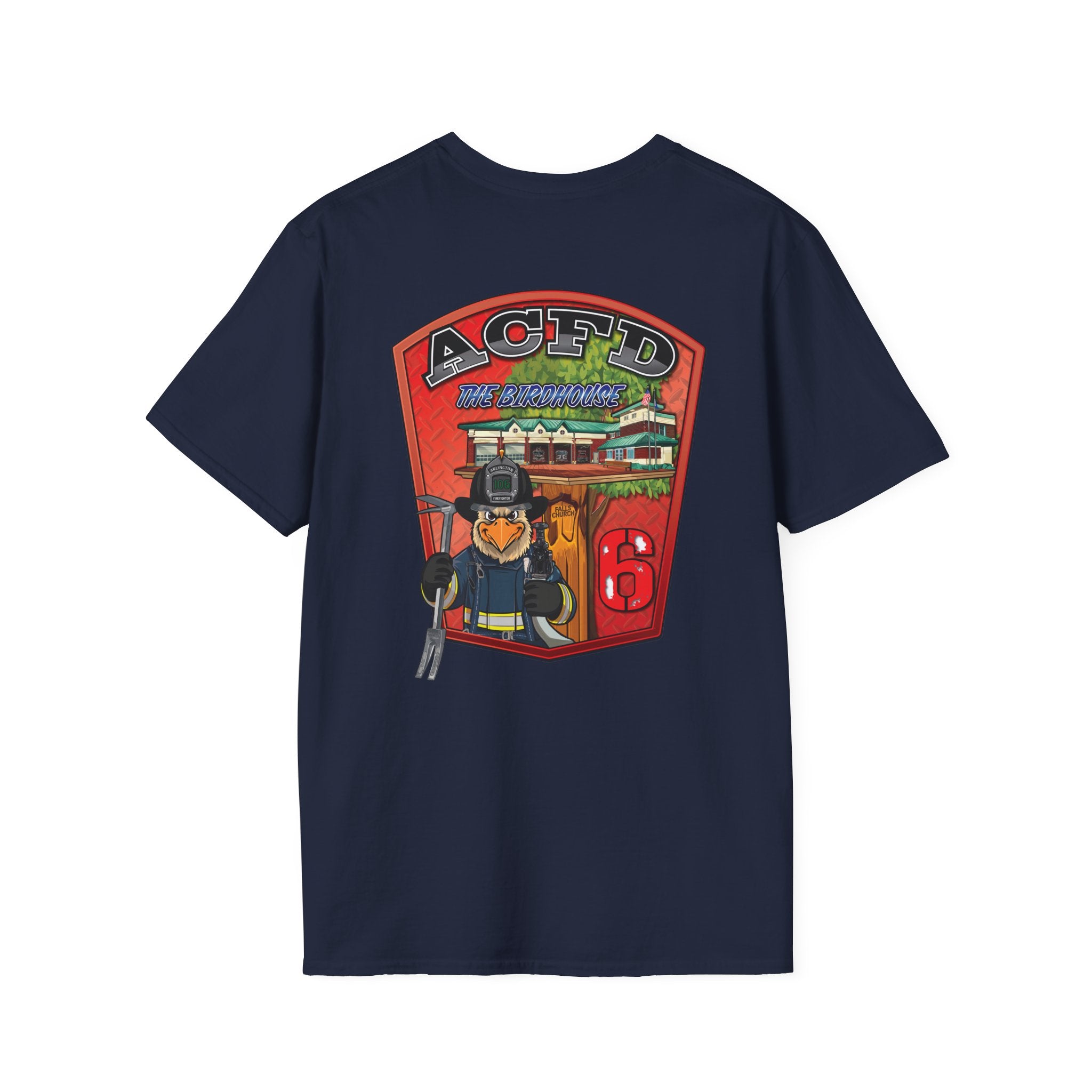 Station 6 The Bird House  - Gildan Soft Cotton Softstyle T-Shirt