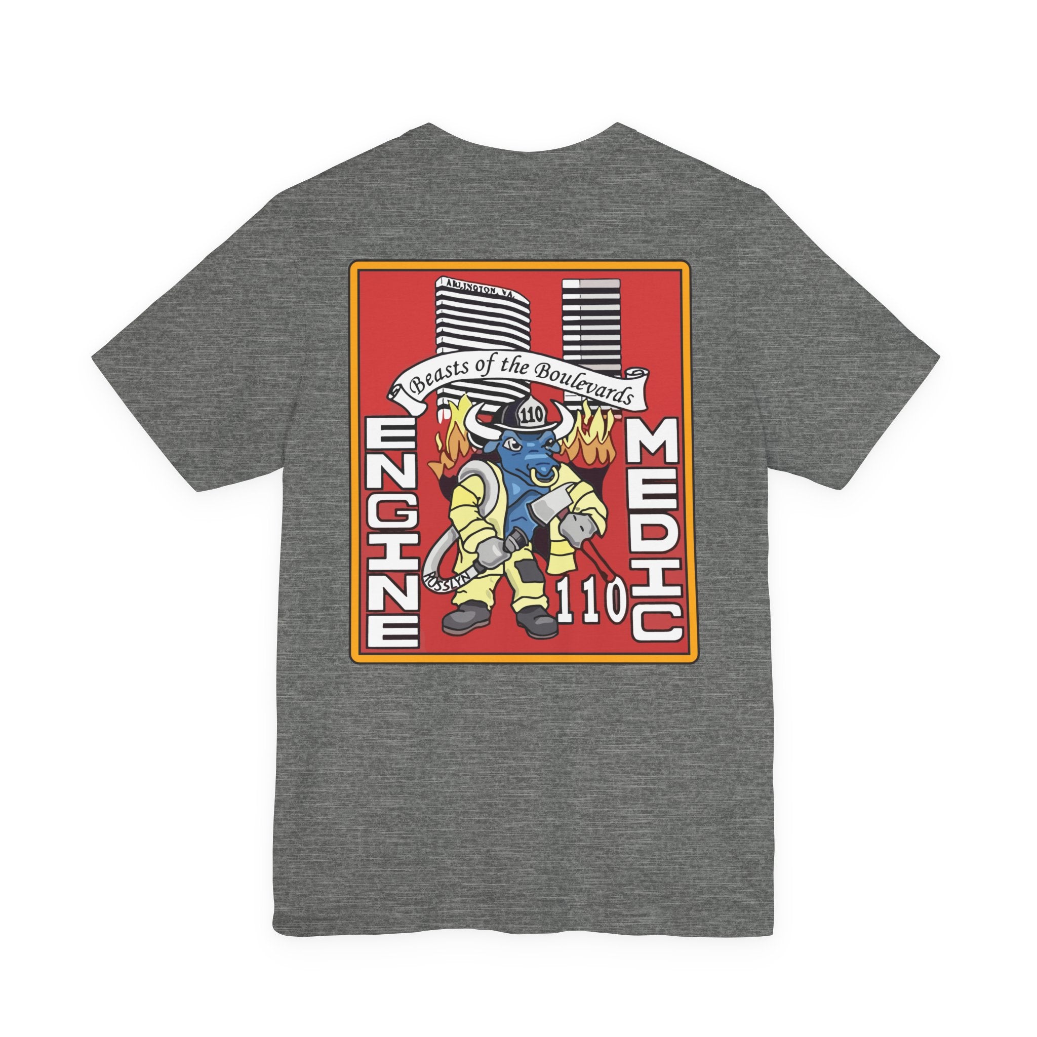 Station 10 Beast Front and Back - Bella+Canvas Soft Unisex Tee