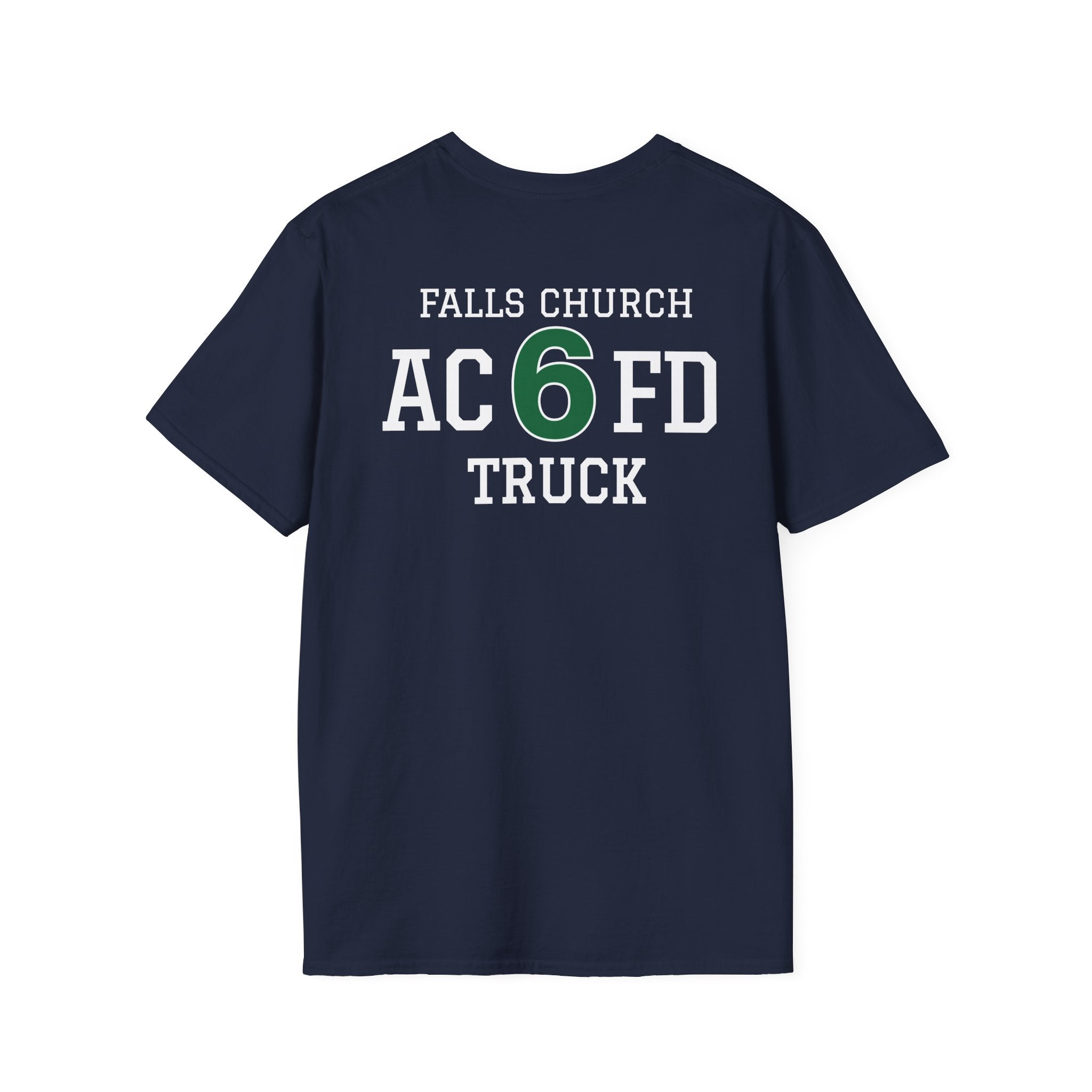 Truck 6 Falls Church - Gildan Soft Cotton Softstyle T-Shirt
