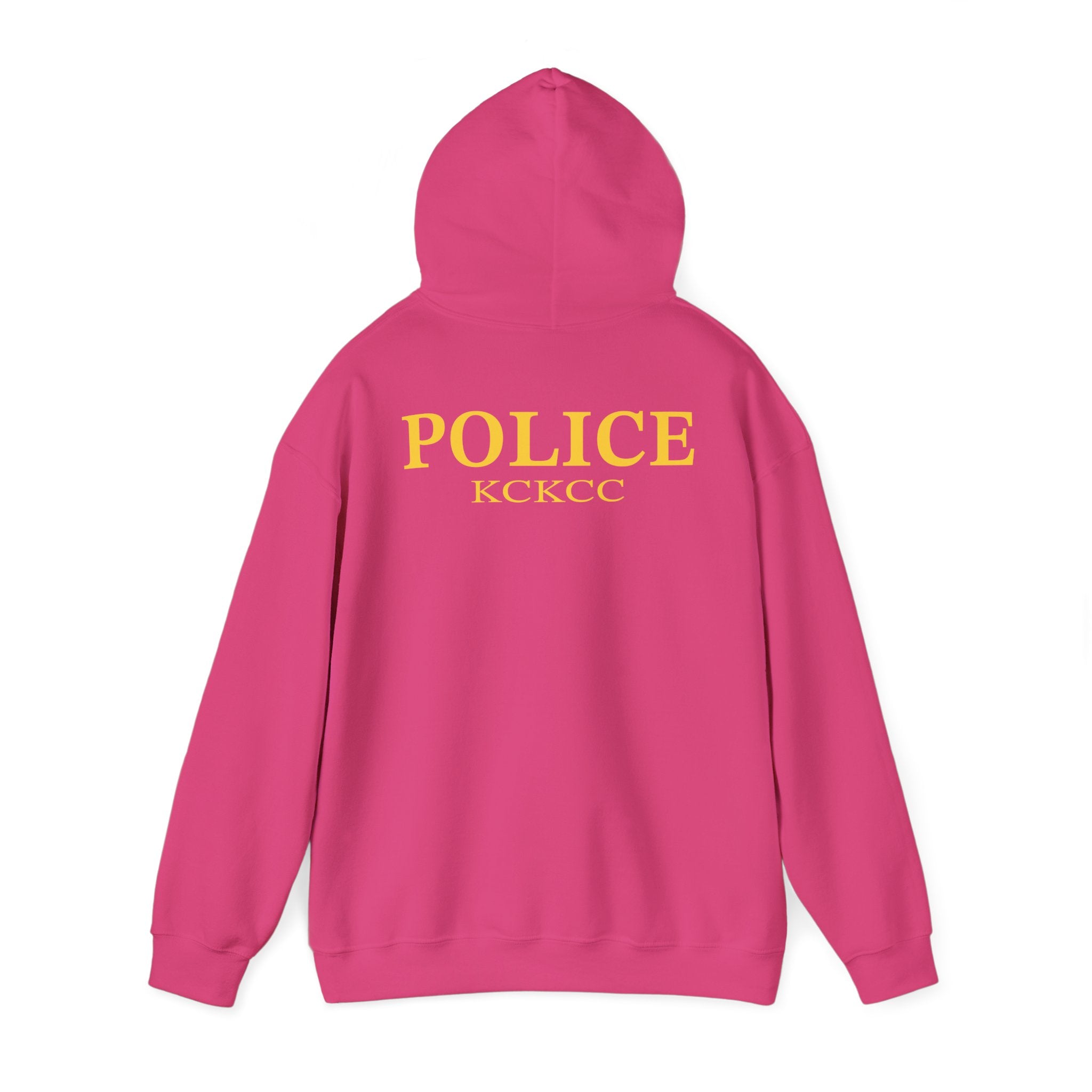 Kansas City College Police Officer Badge - Unisex Heavy Blend™ Hooded Sweatshirt