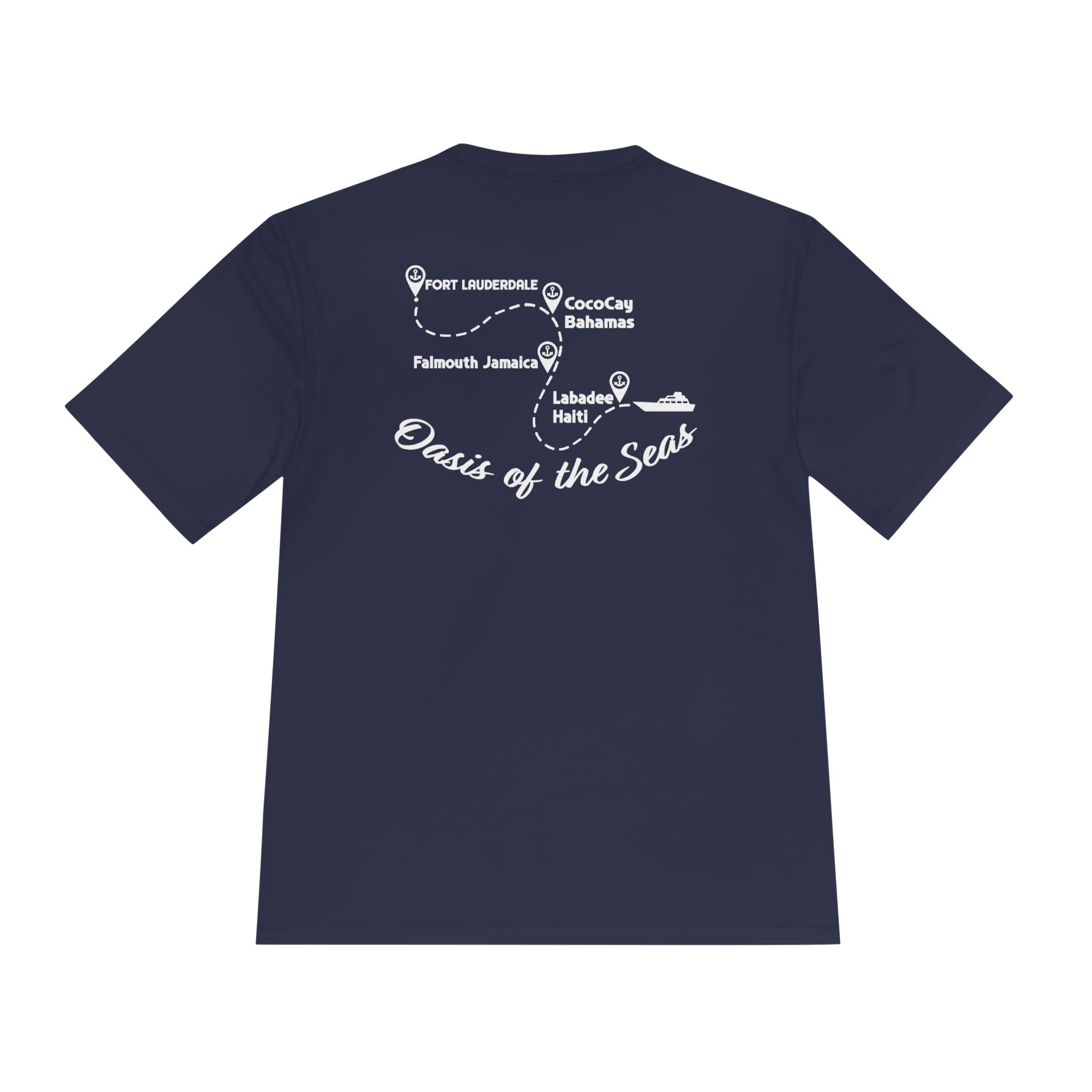 Bennet Family Cruise White Text- Unisex Moisture Wicking Tee