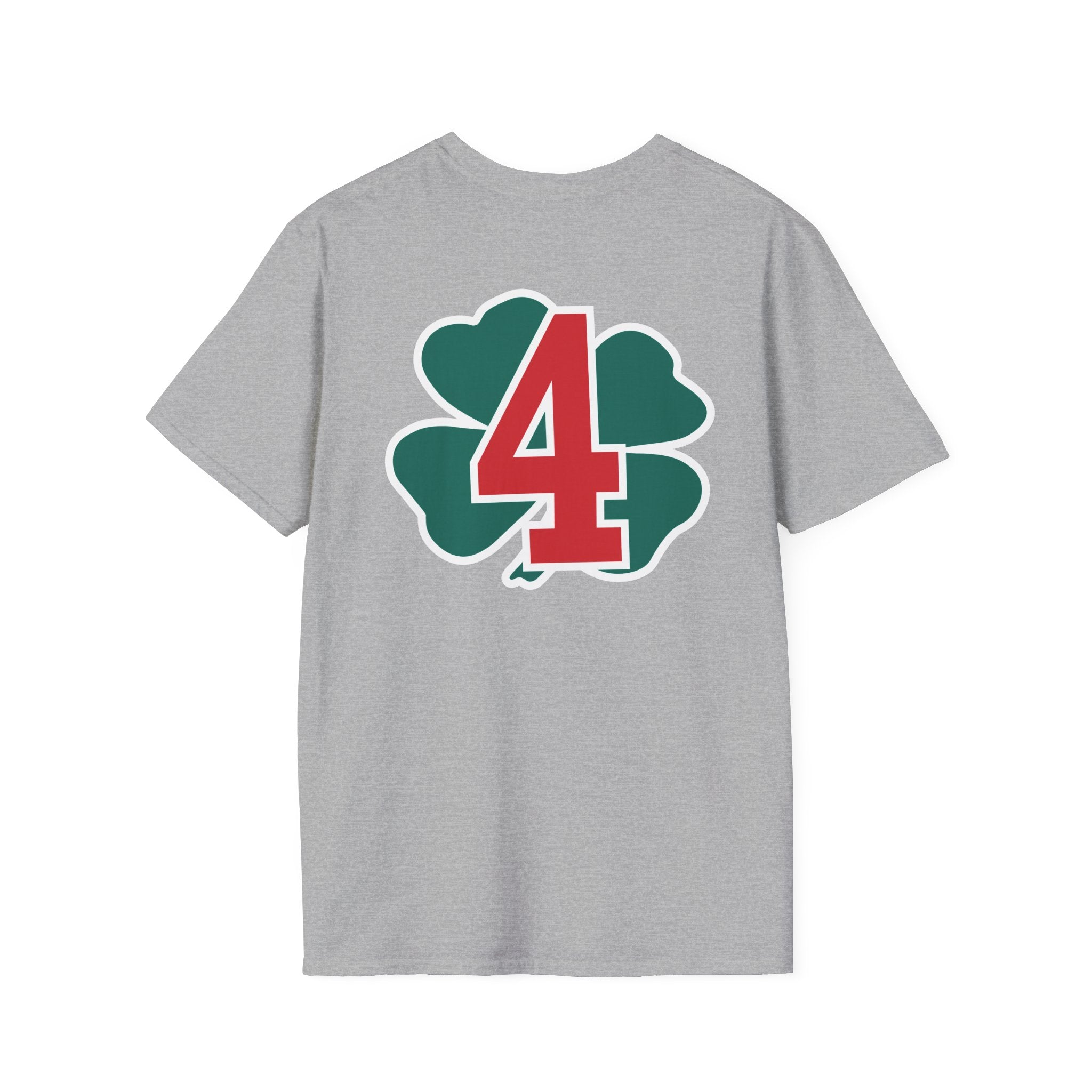 Station 4  acfd clover front/clover back - Gildan Soft Cotton Softstyle T-Shirt