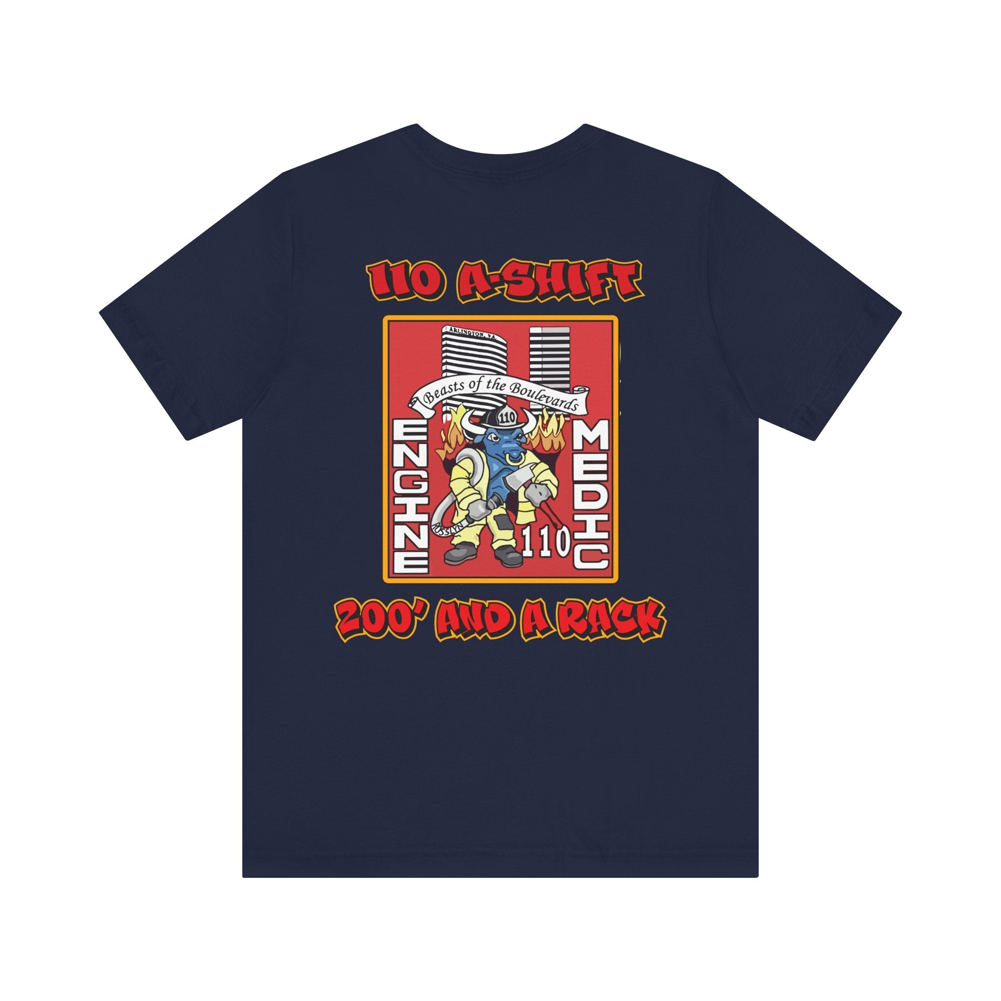 110 A-Shift Shirt Arlington - Bella+Canvas Soft Unisex Tee