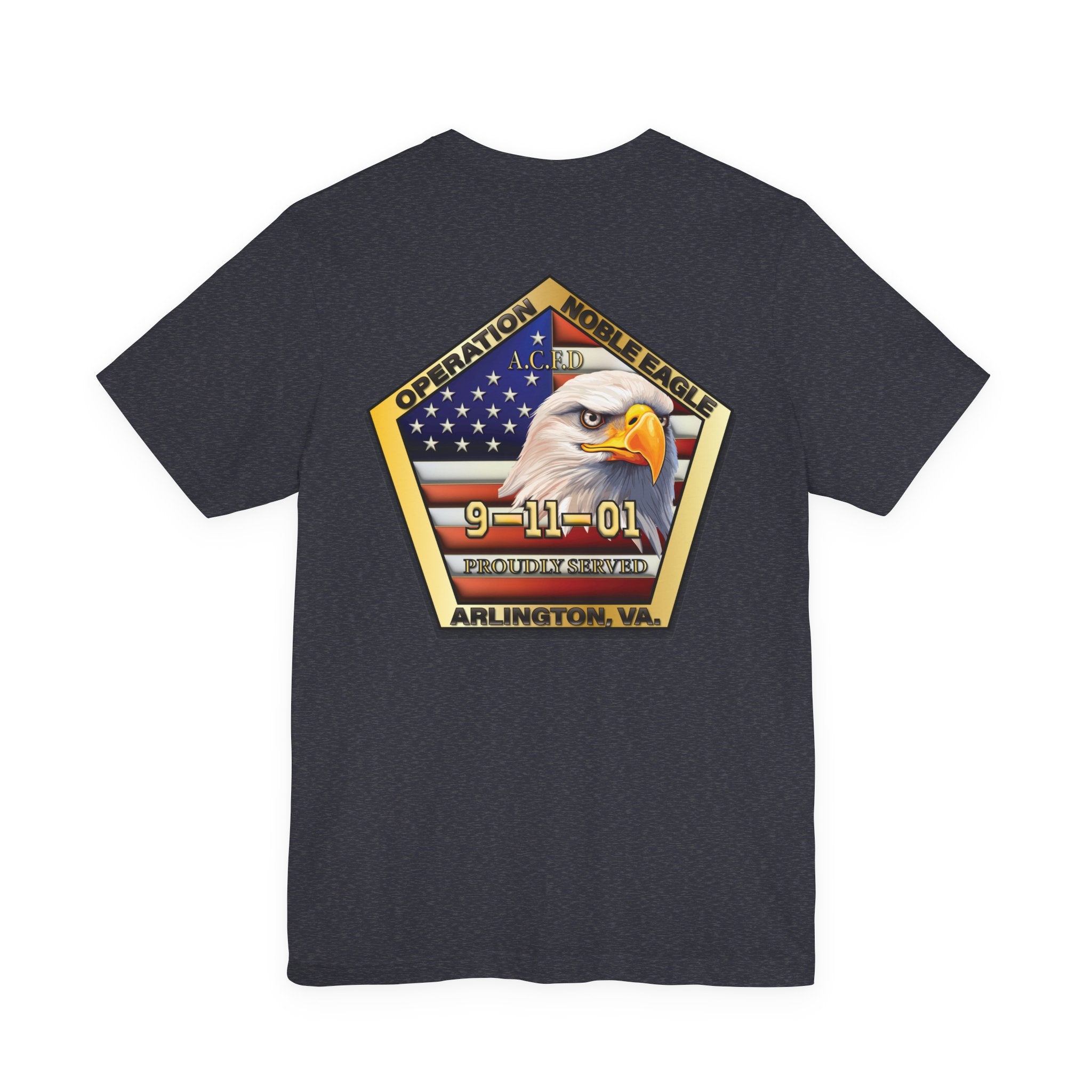 Operation Noble Eagle/Old Arlington Patch - Bella+Canvas Soft Unisex Tee