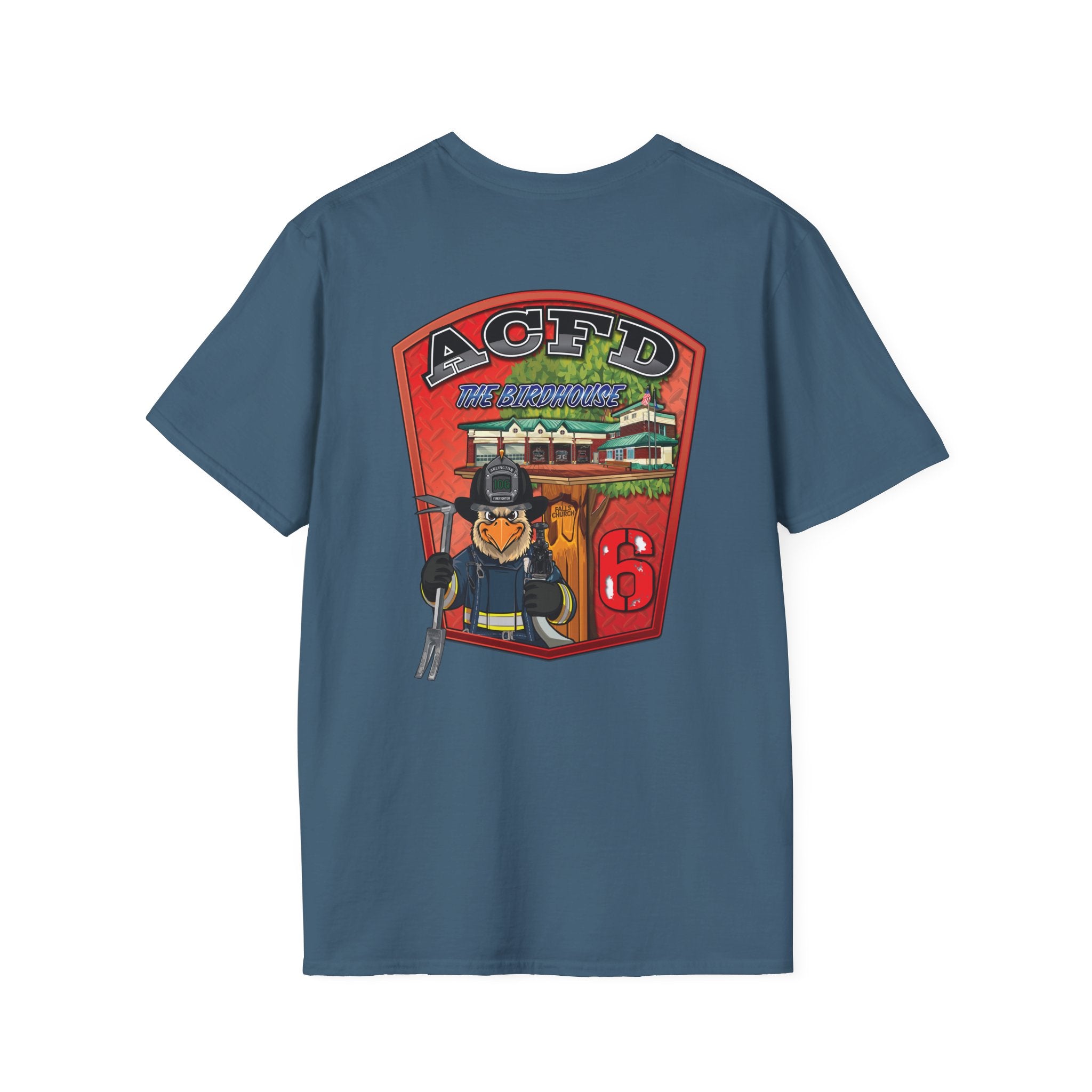 Station 6 The Bird House  - Gildan Soft Cotton Softstyle T-Shirt