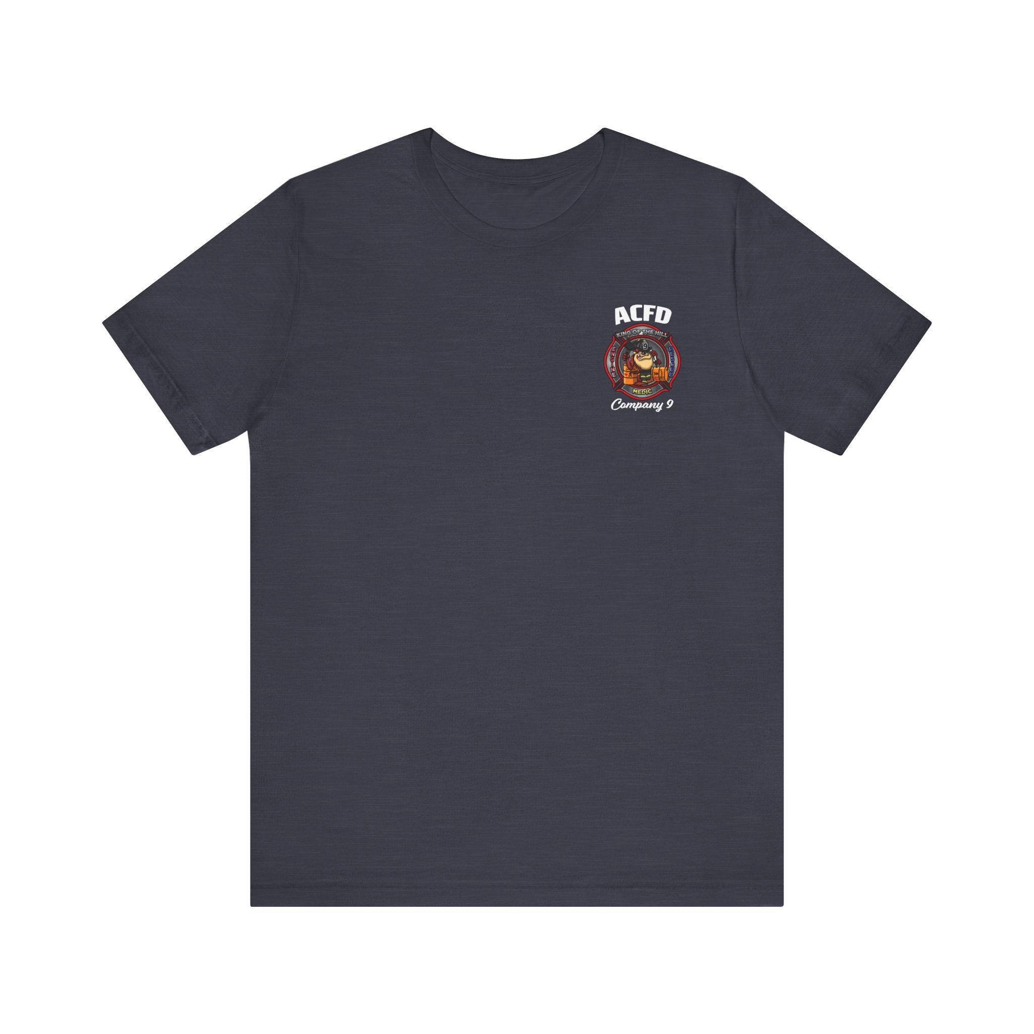 Station 9 Firefighter Engine - Bella+Canvas Soft Unisex Tee