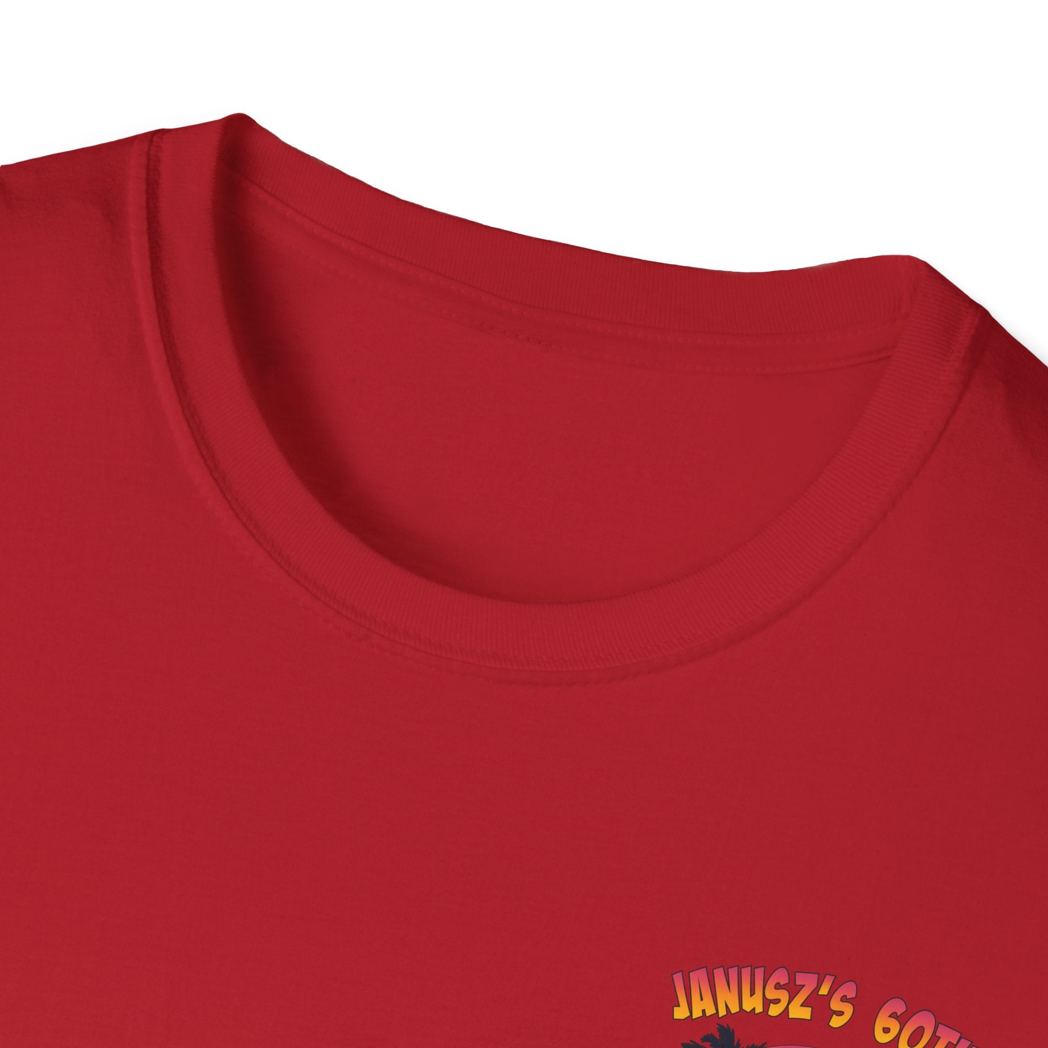 Renee Family Cruise Colorful - Unisex Softstyle Cotton T-Shirt
