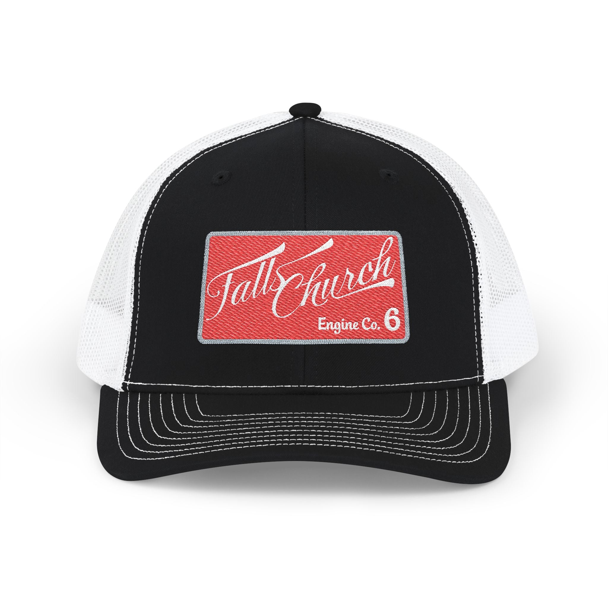 Falls Church Engine co 6 - Snapback Trucker (Richardson 112 Style Hat)
