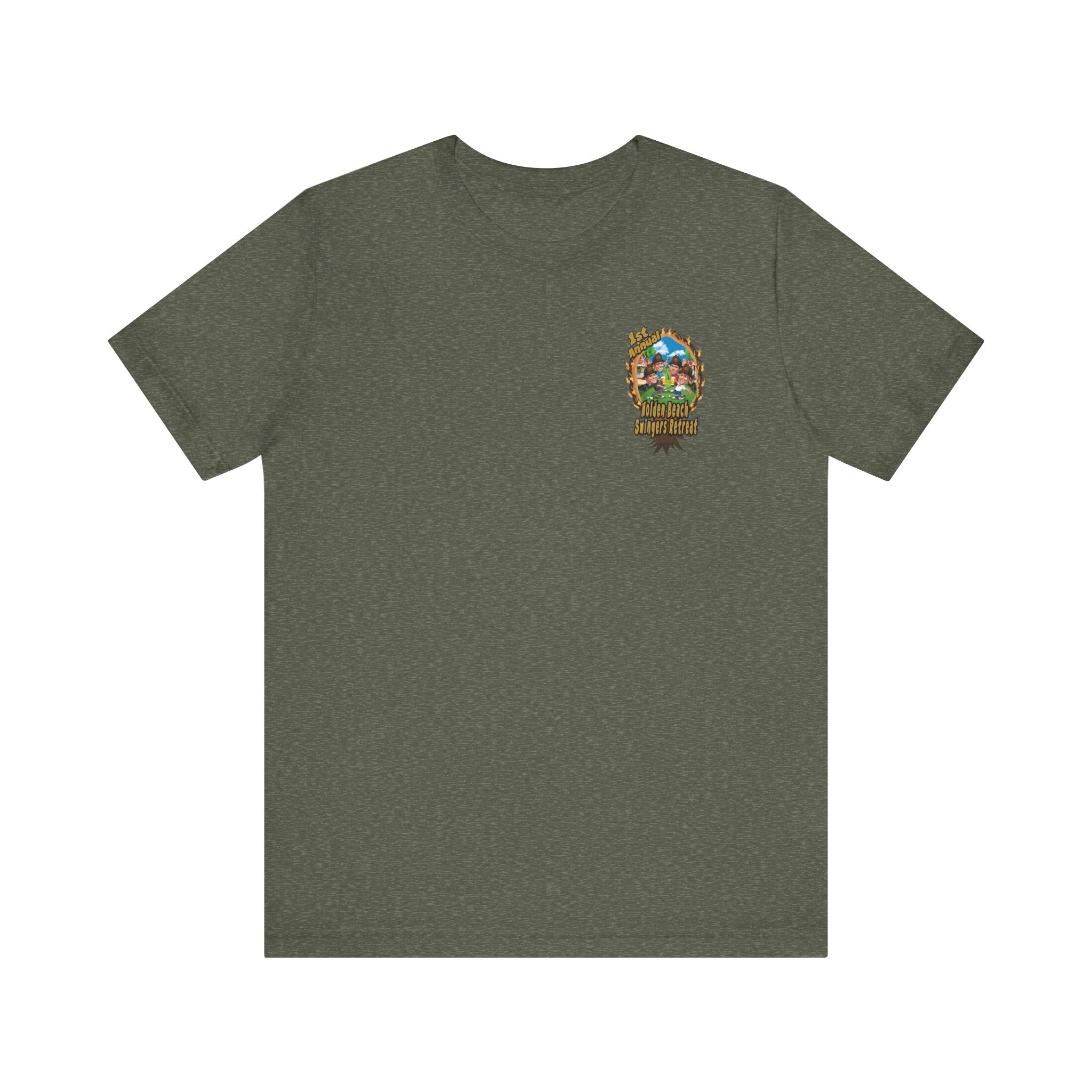 Holden Beach Swingers Retreat- Bella+Canvas Soft Unisex Tee